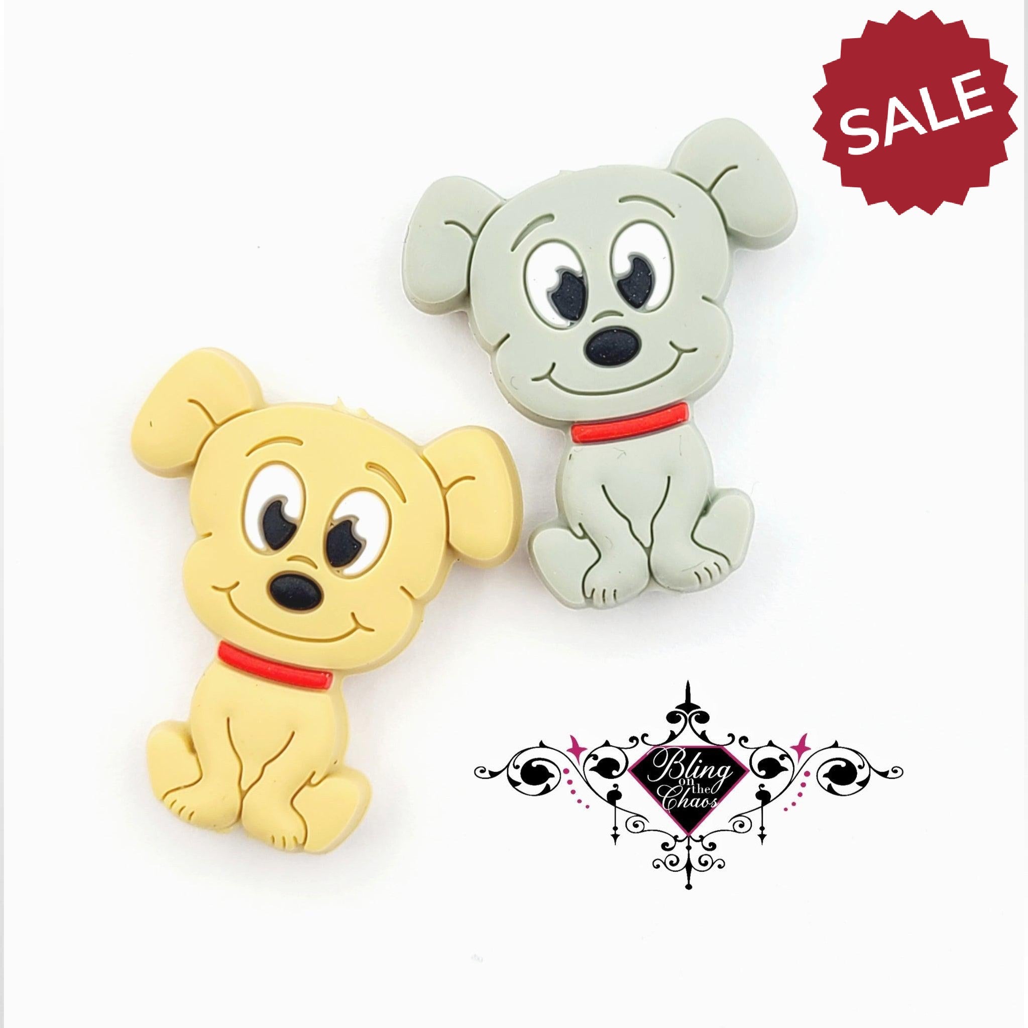 Puppy Silicone Bead