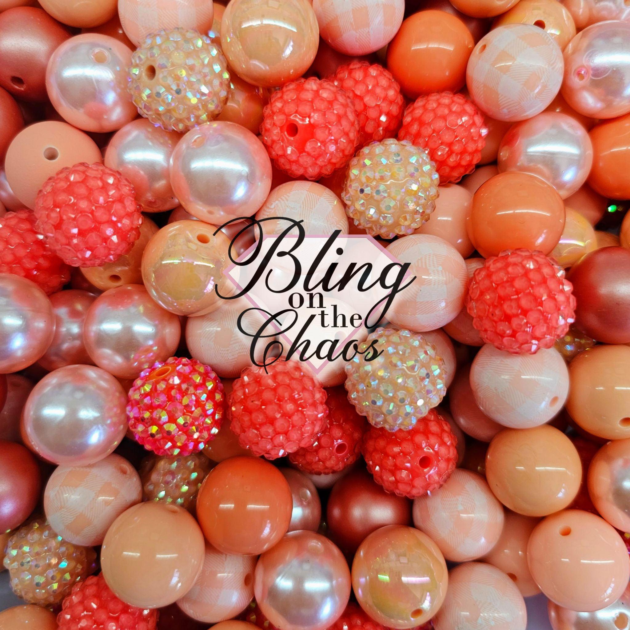 Sweet As A Peach Bubblegum 20mm