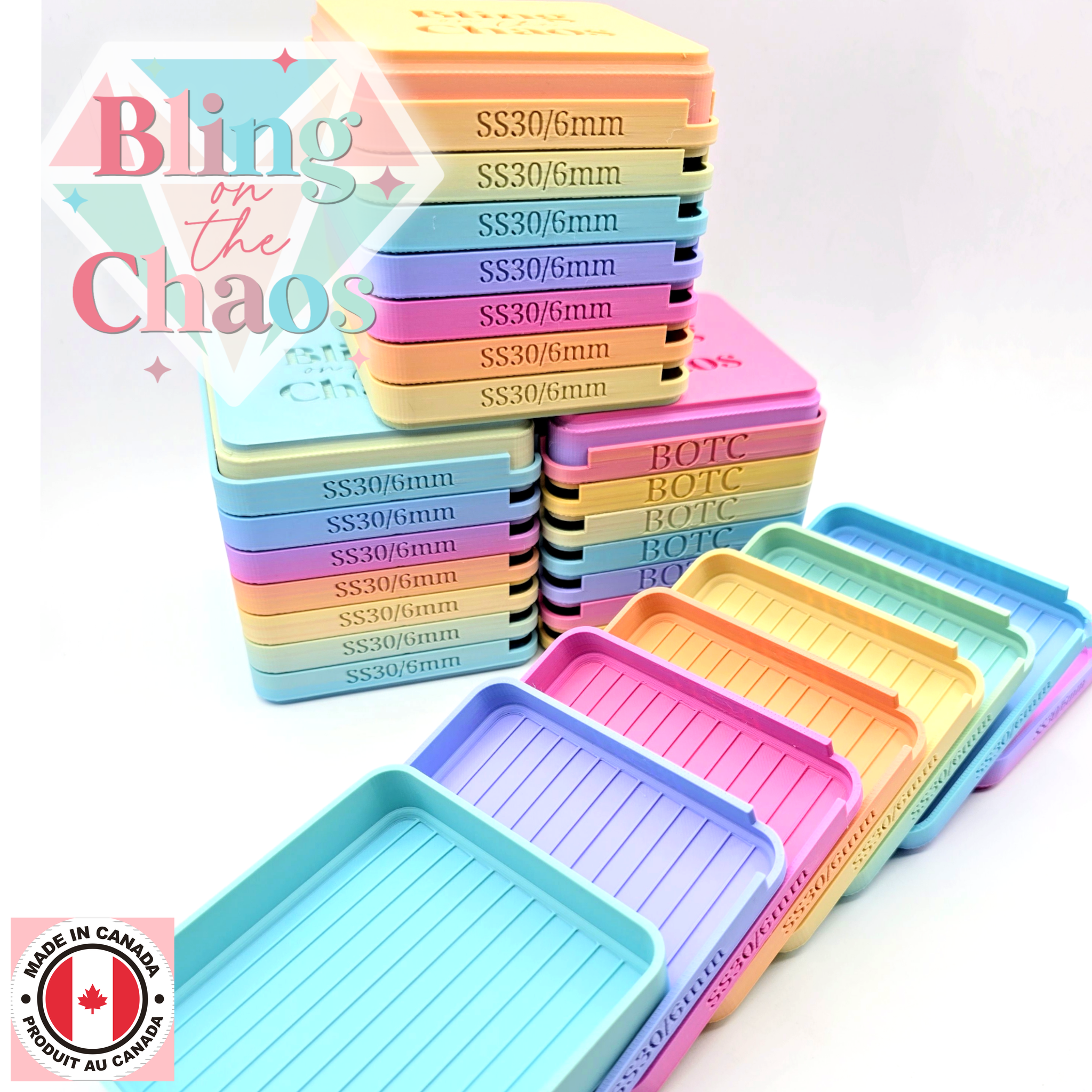 BOTC Rainbow Ombre SS30 "Wifey Special" Tray Set