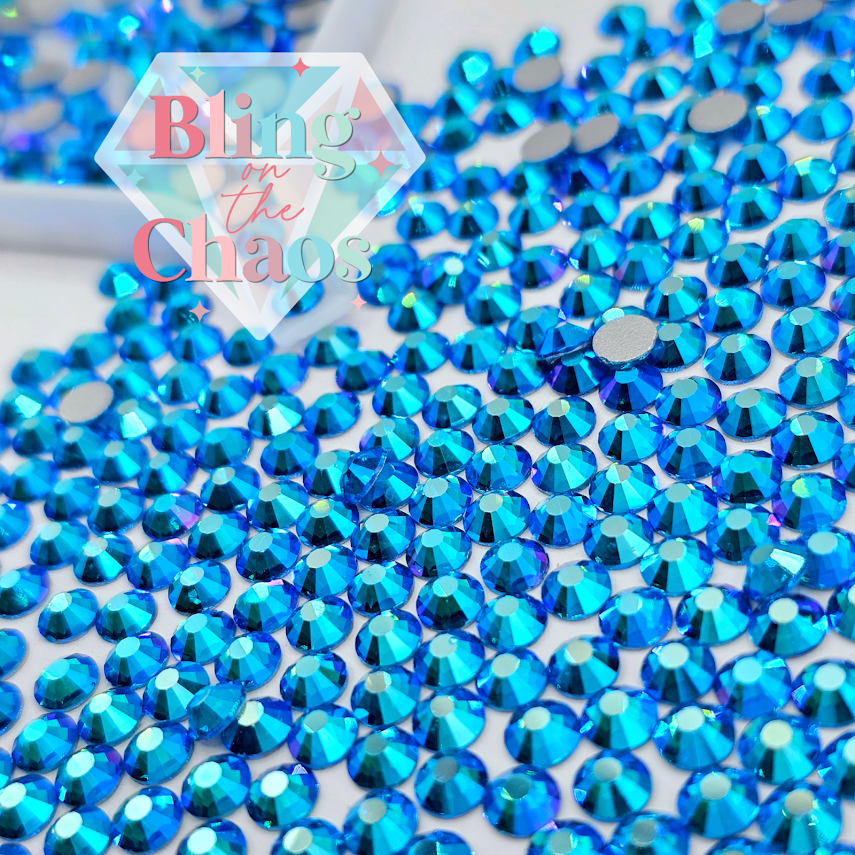 Capri Blue AB Rhinestone