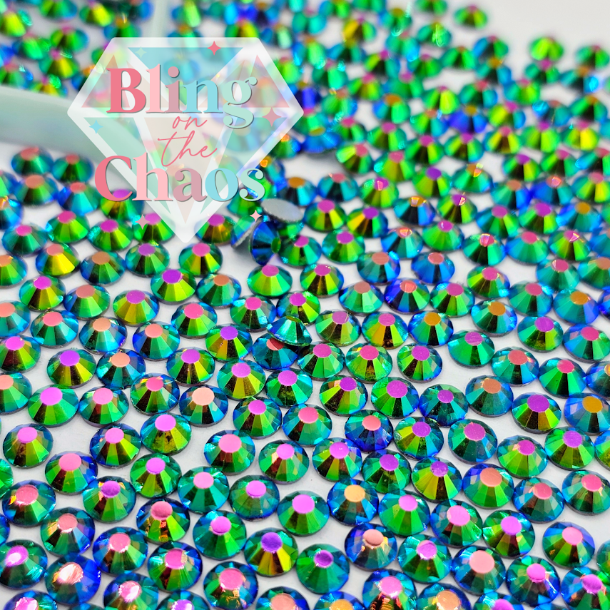 Divine Peacock Rhinestone