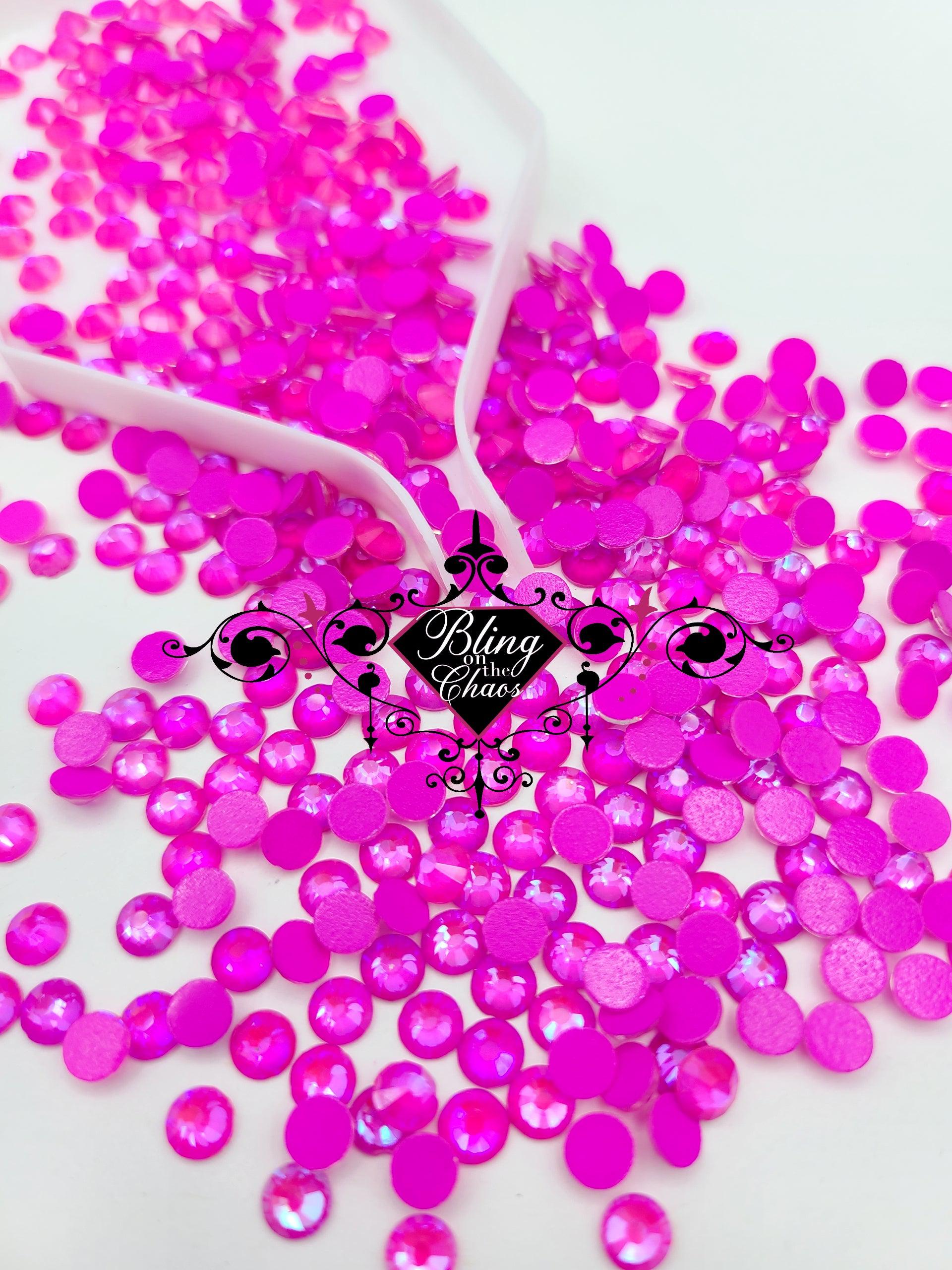 Fuchsia Luminous Rhinestone