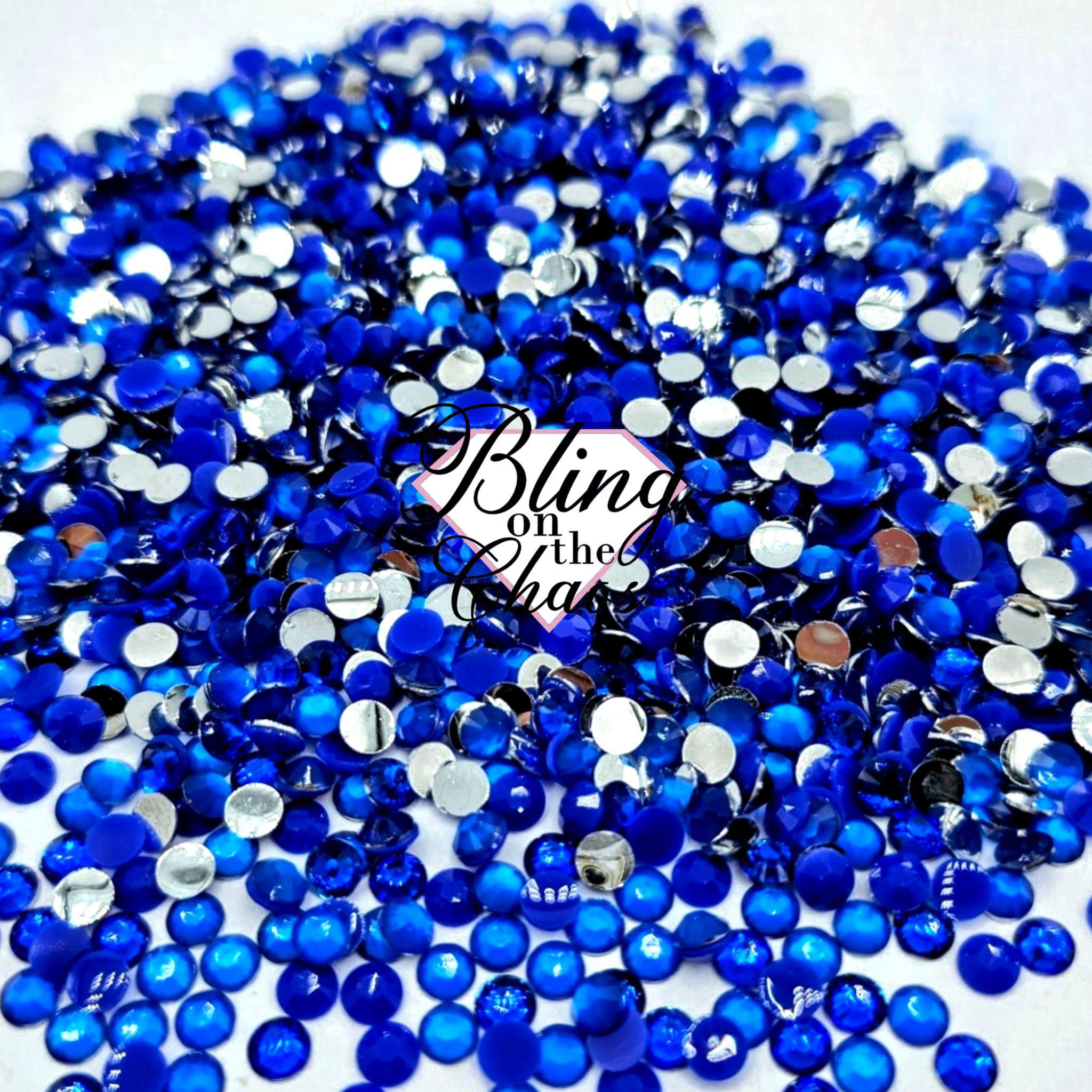 Monochrome Blue Neon 5mm Resin Mix