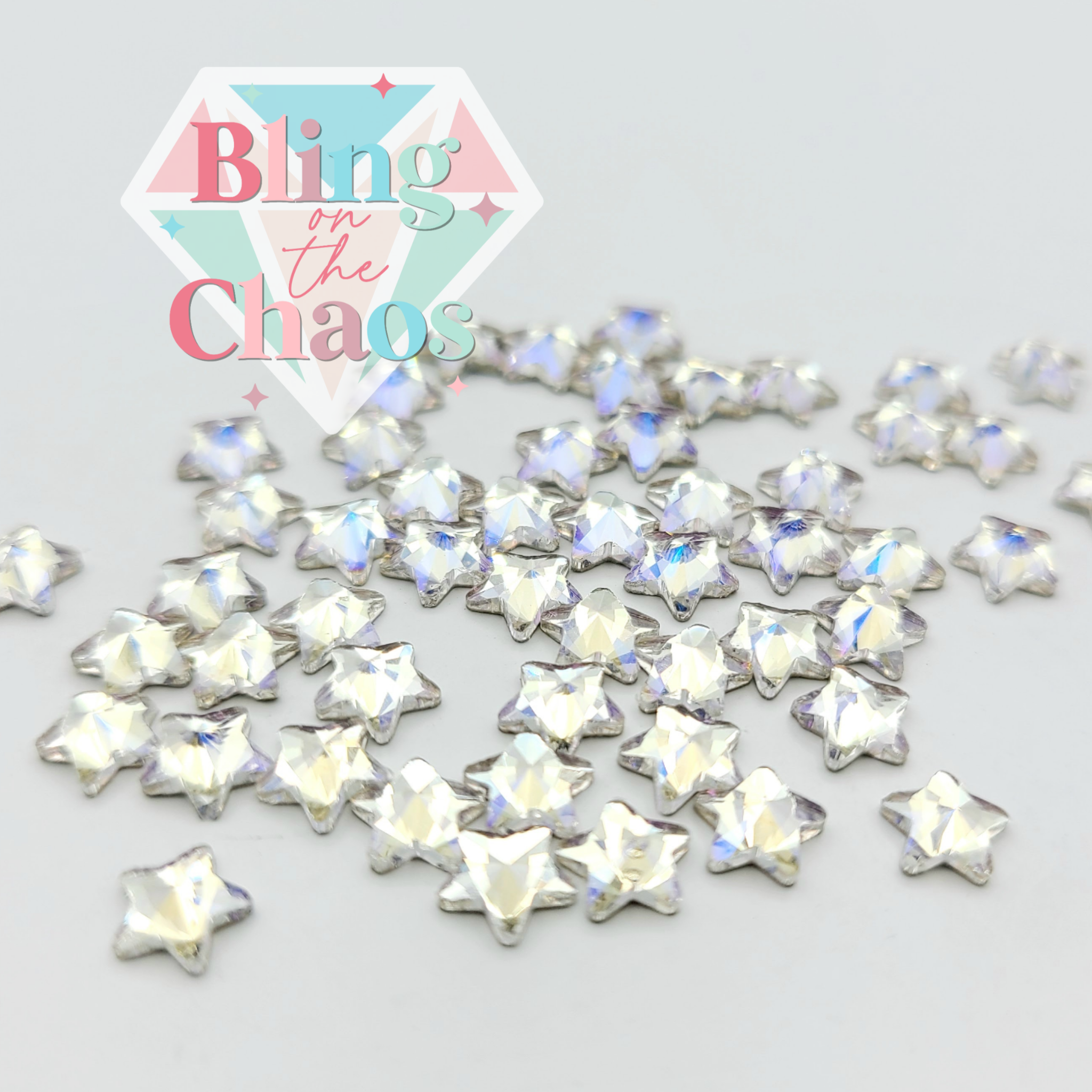 Starry Sky Rhinestone Stars