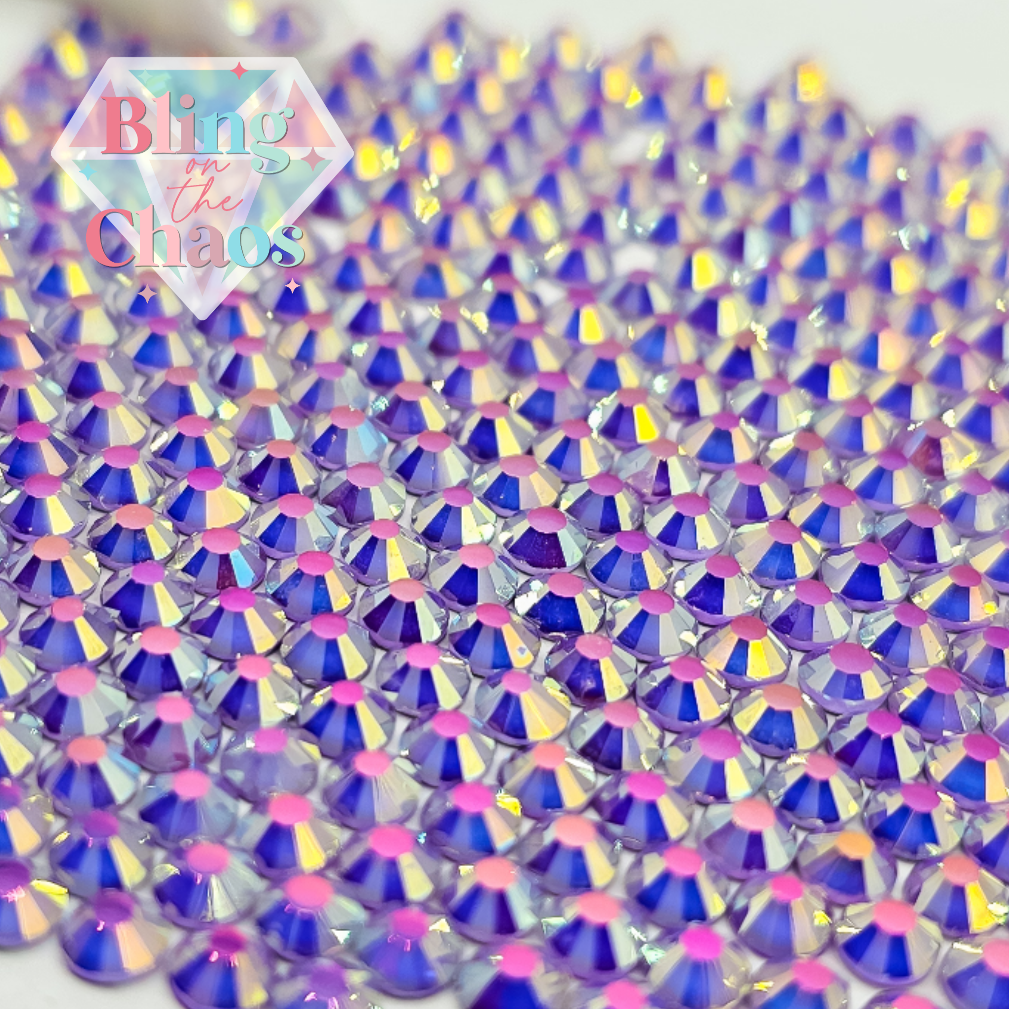 Violet Mocha Magic Rhinestone