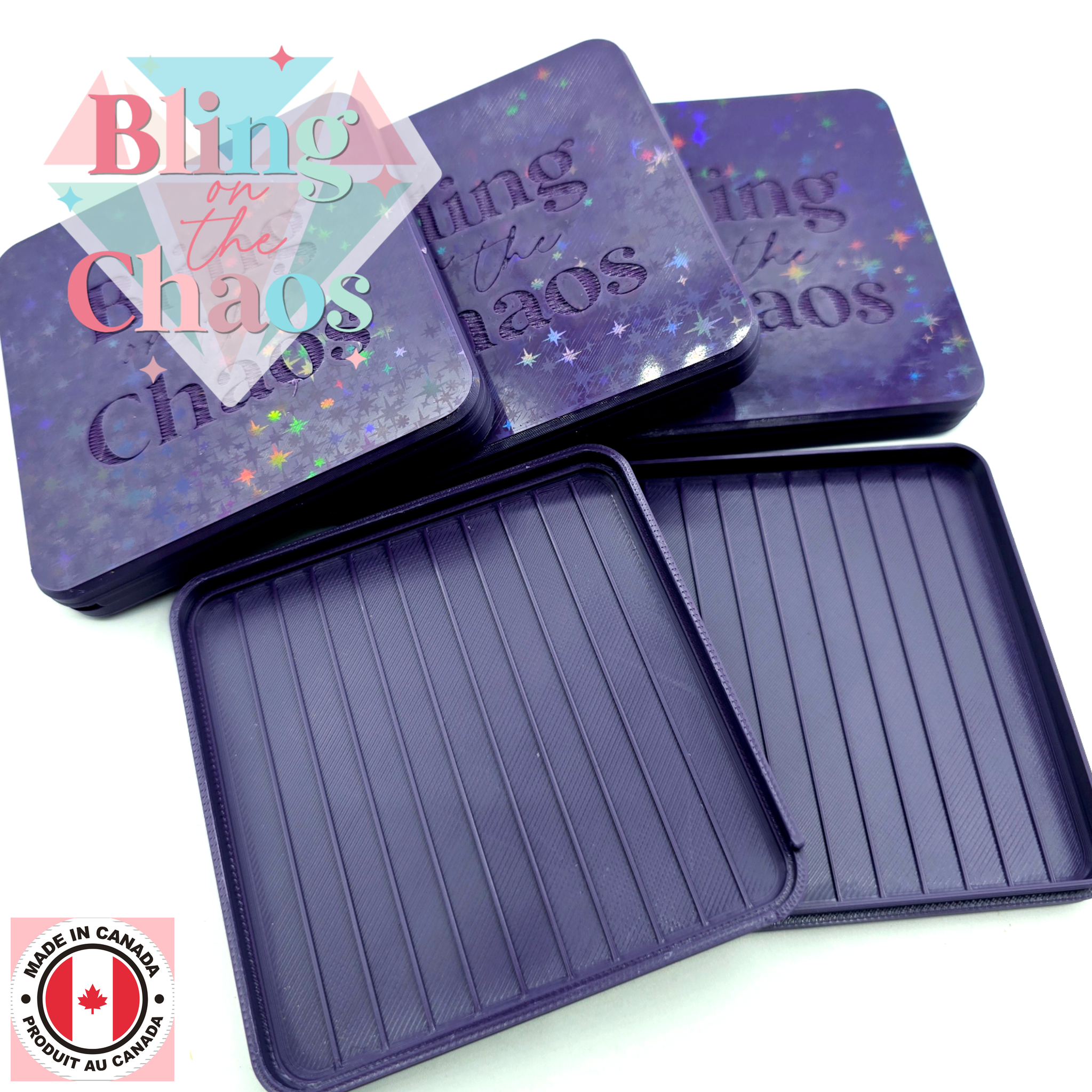 BOTC Dark Purple Mini Travel Trays