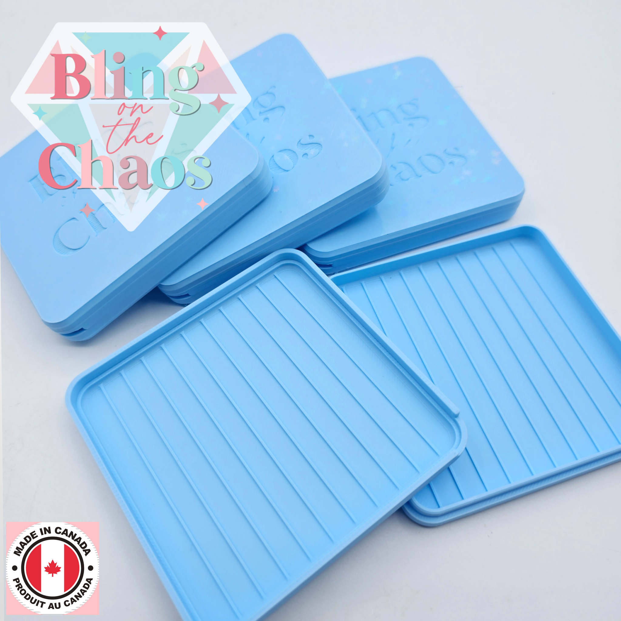 BOTC Light Sapphire Mini Travel Trays