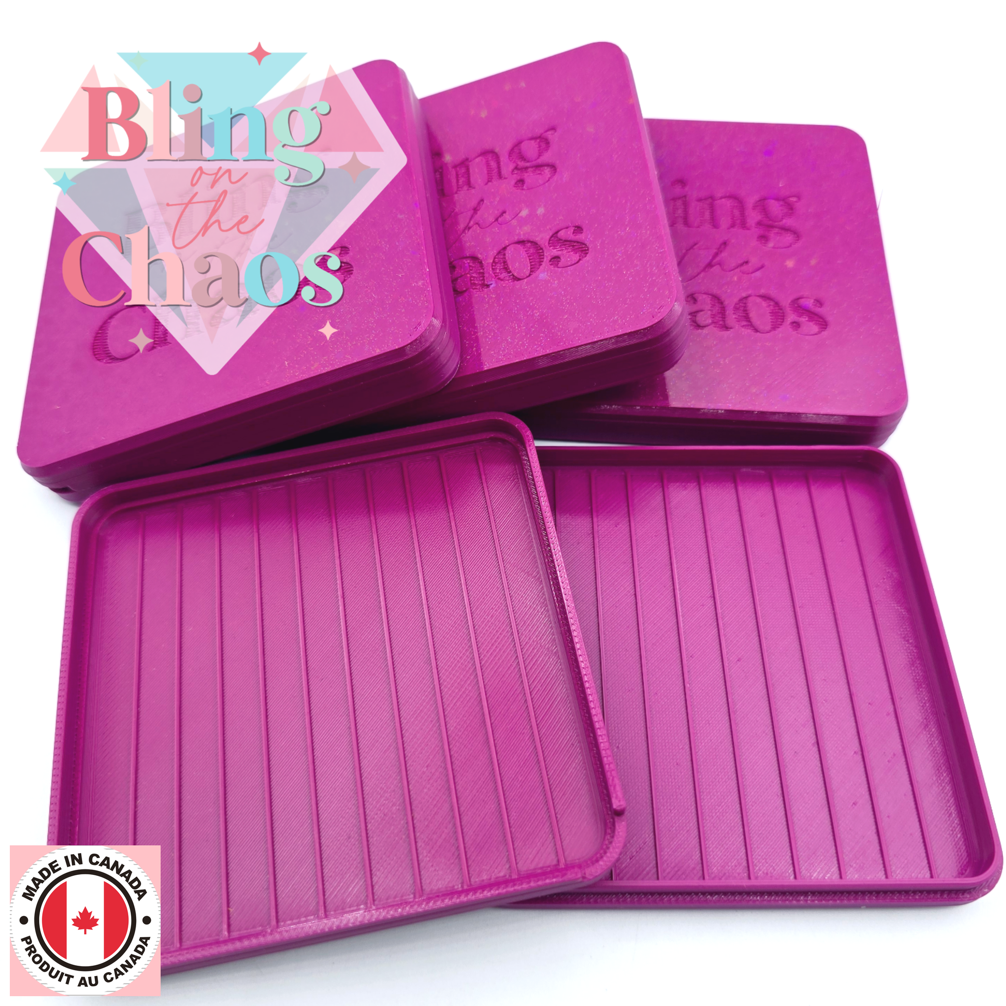 BOTC Magenta Mini Travel Trays