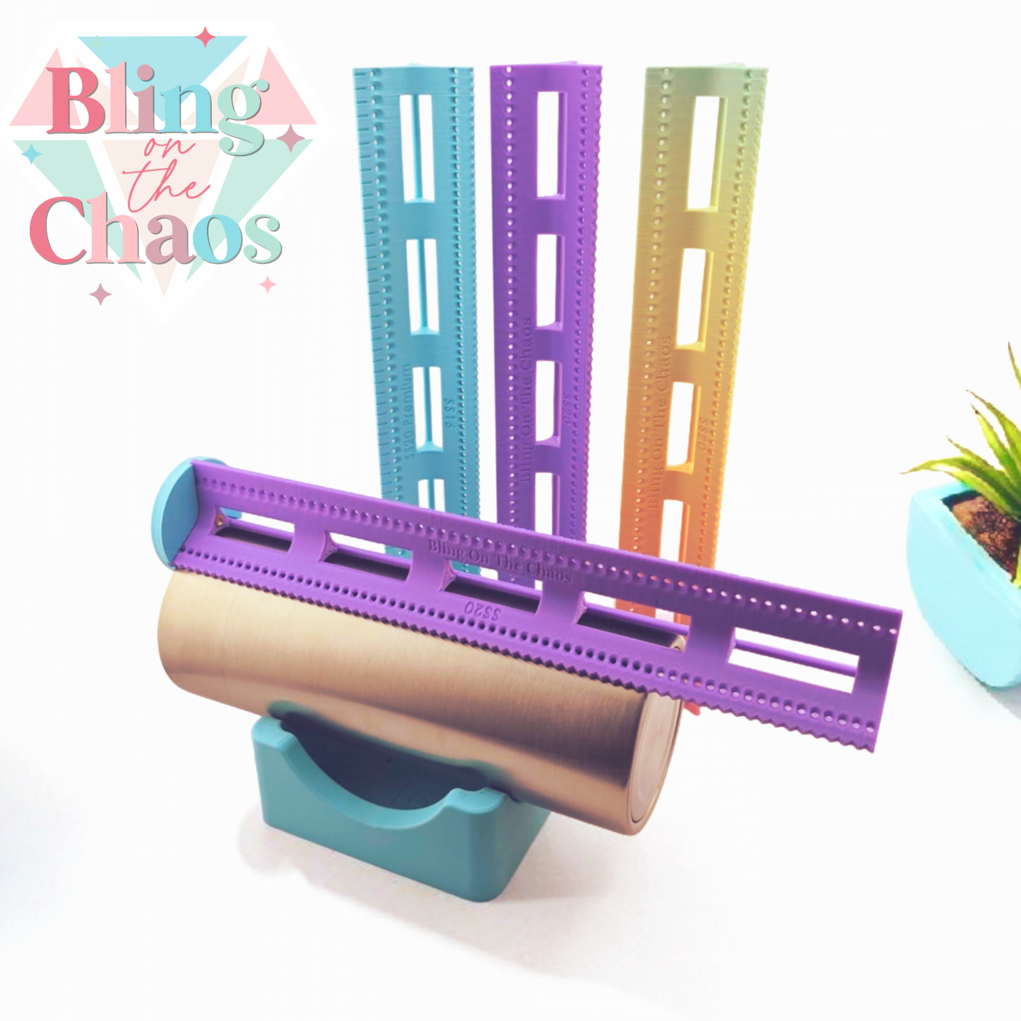 BOTC Rhinestone Ruler/Cradle