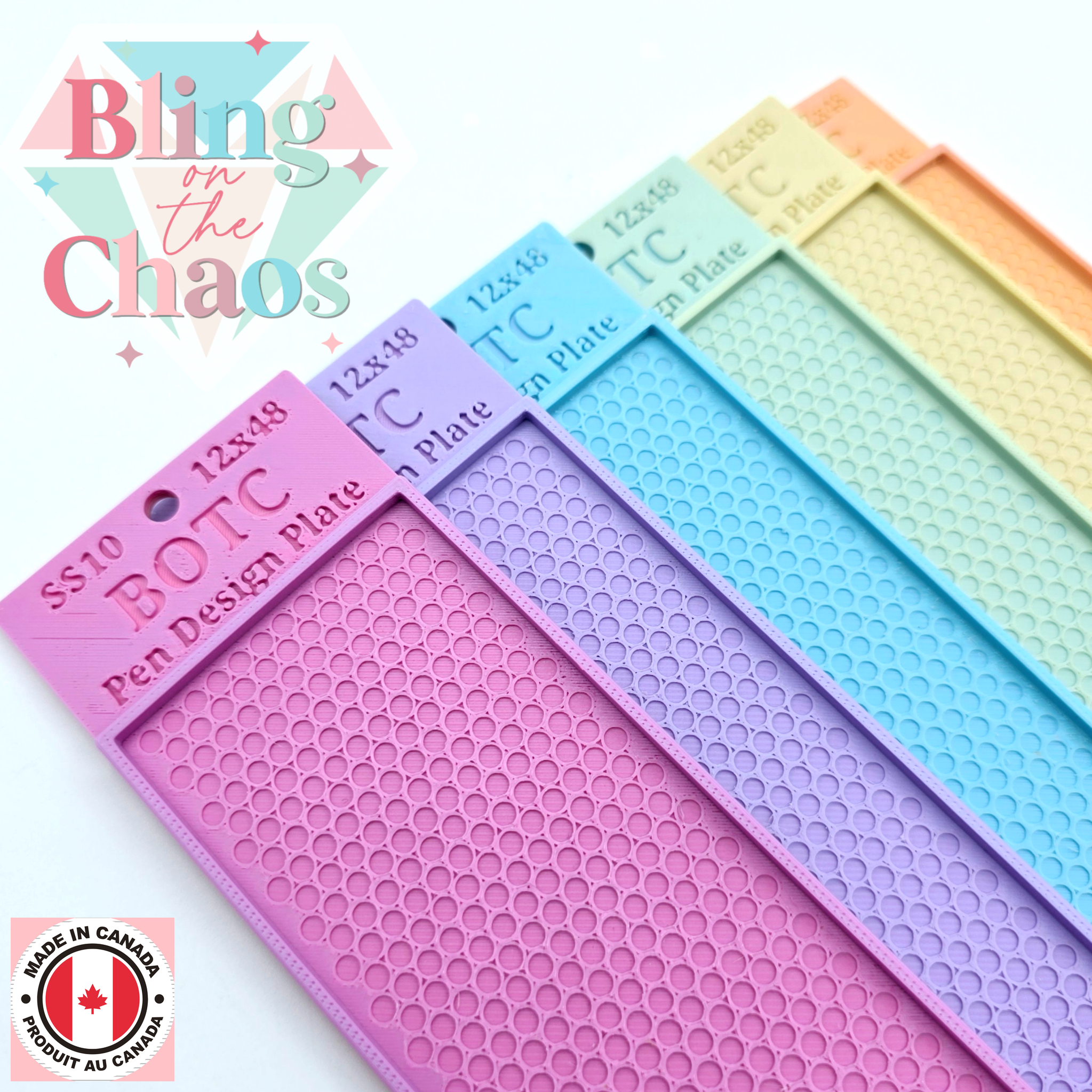 BOTC Stainless Pen SS10 Template Plate