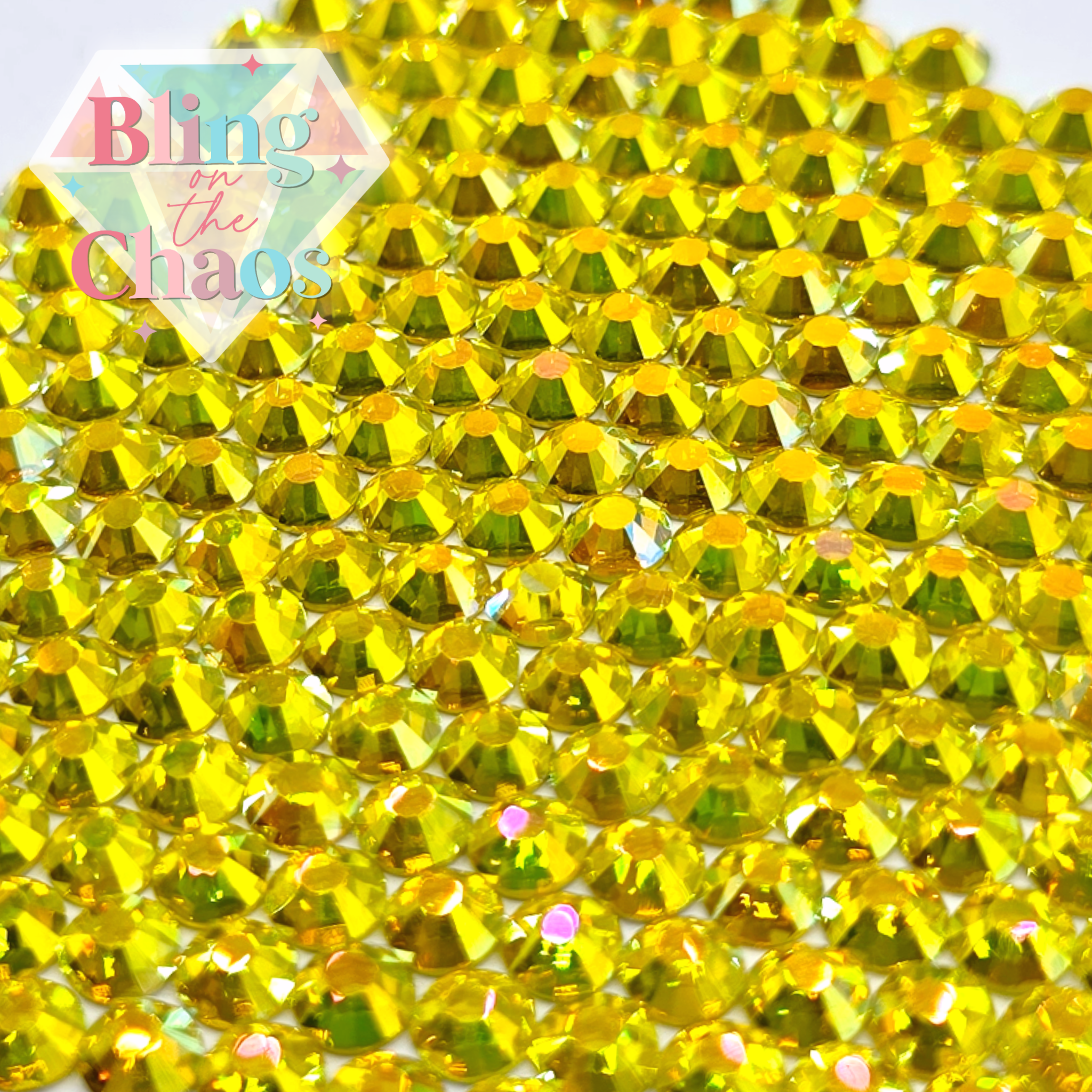 Citrine Dazzle Rhinestone