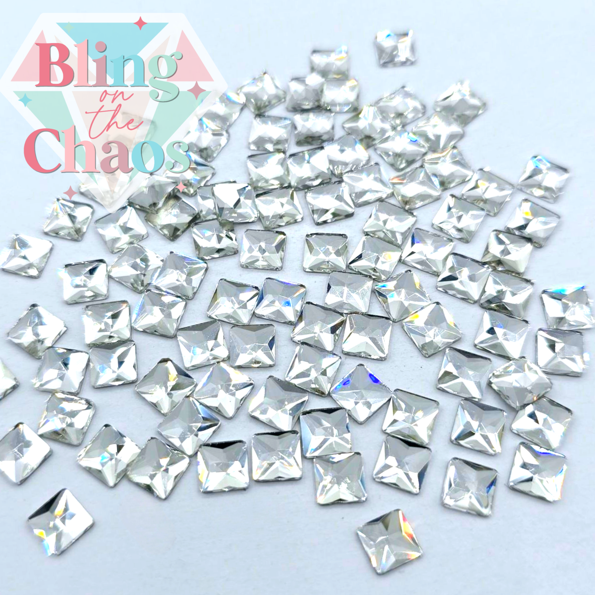 Crystal Cube Rhinestone 650pc