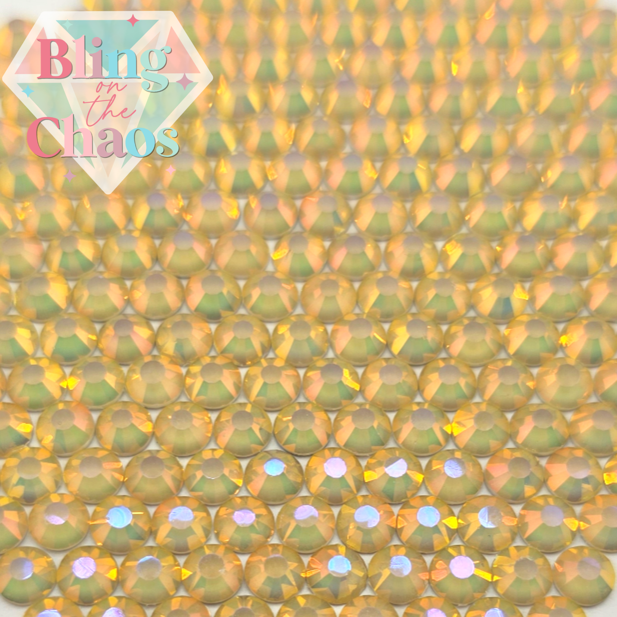 Enchanted Mocha Almond Rhinestone