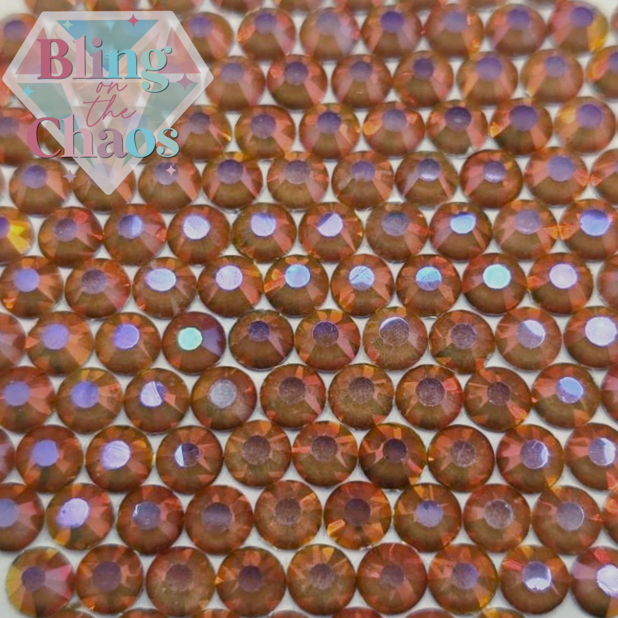 Enchanted Mocha Mousse Rhinestone