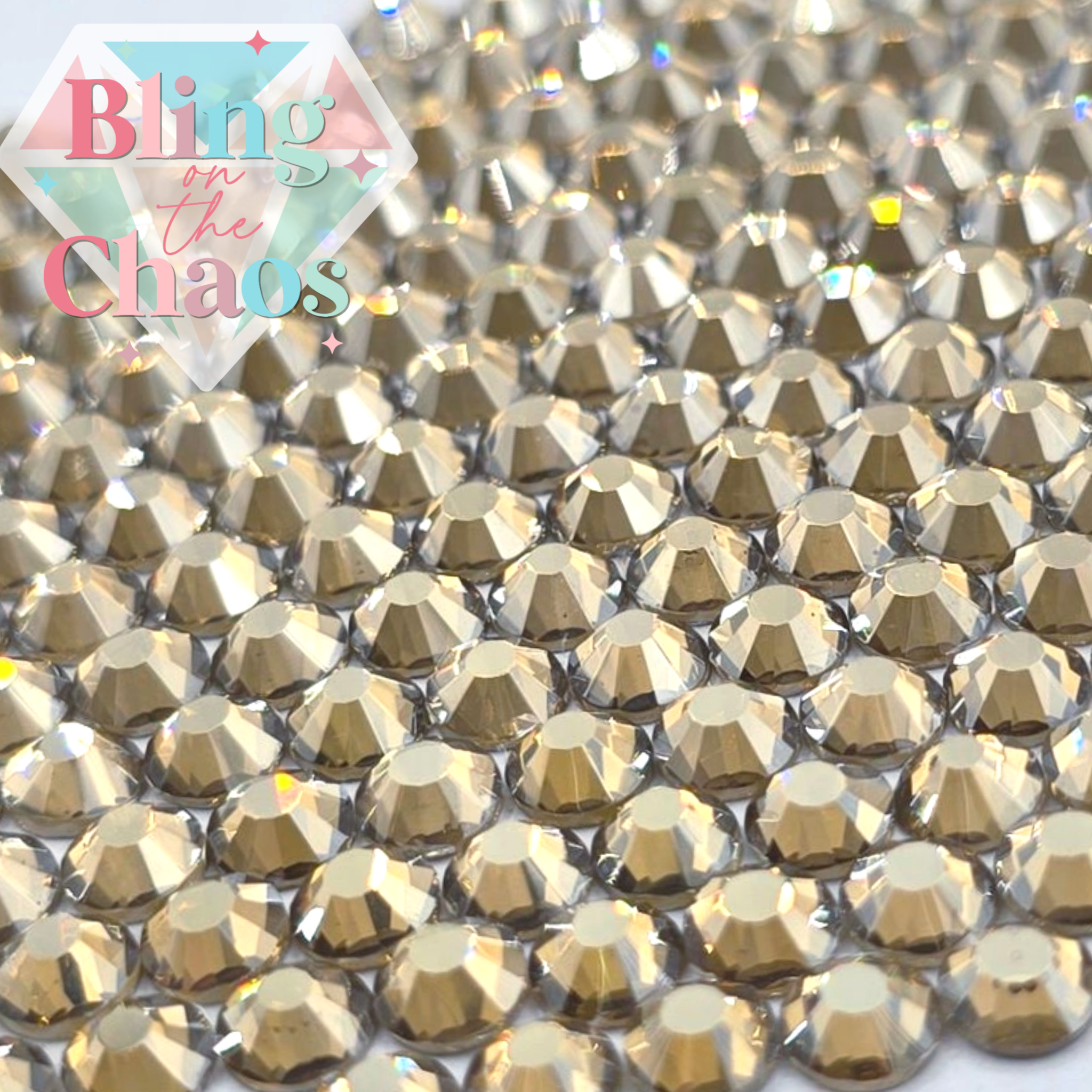 Light Colorado Topaz (LCT) Luster Rhinestone