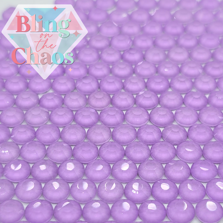 Light Purple Orchid Mocha Rhinestone