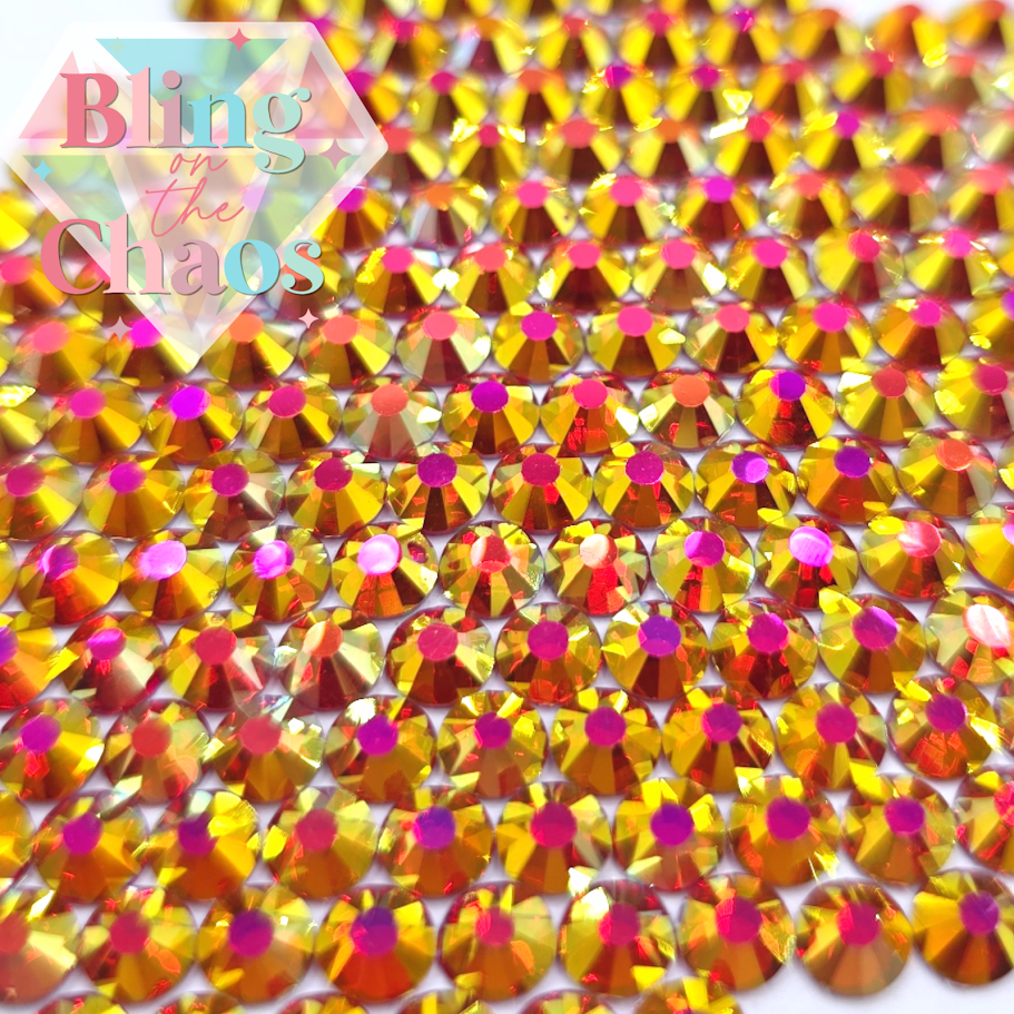 Light Siam Dazzle Rhinestone