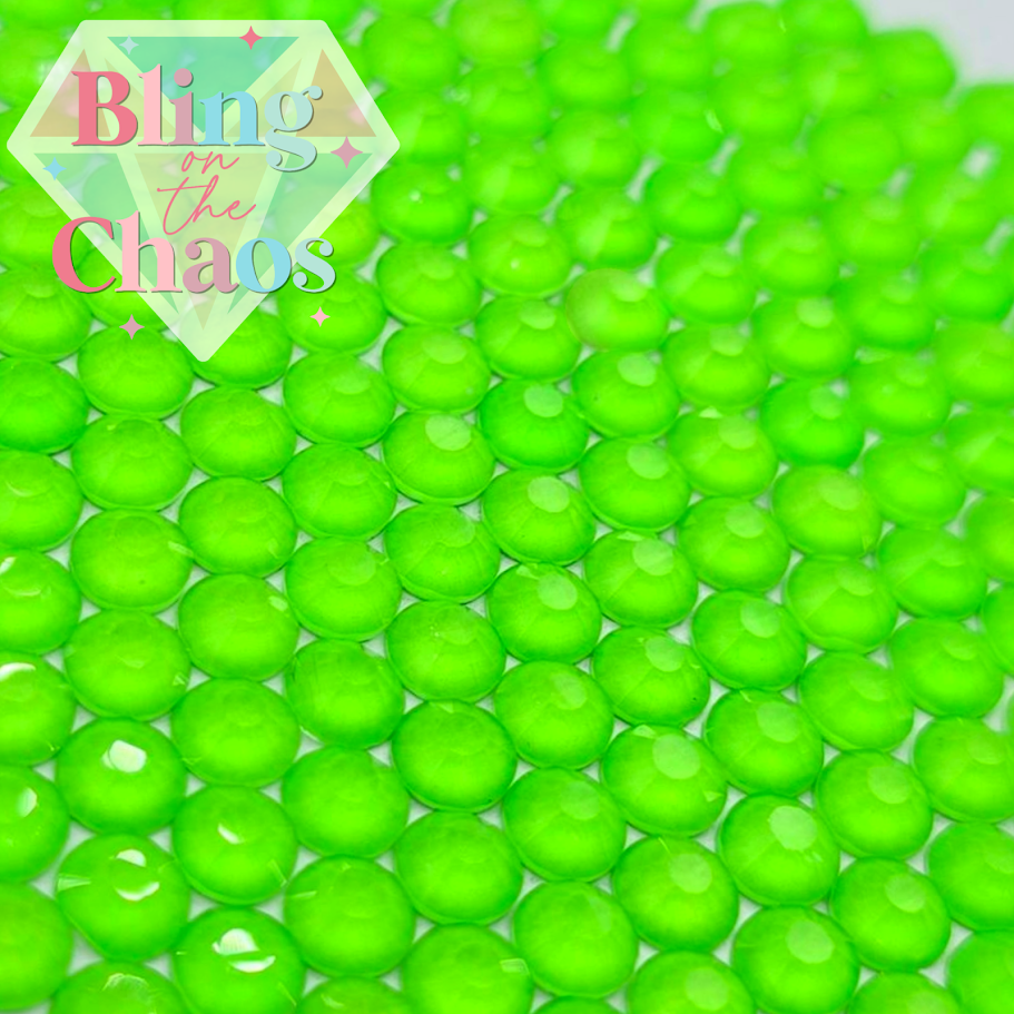 Lime Mocha Rhinestone