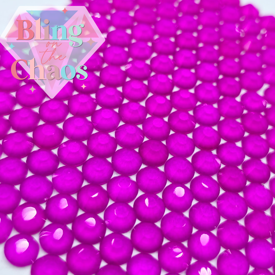 Magenta Mocha Rhinestone