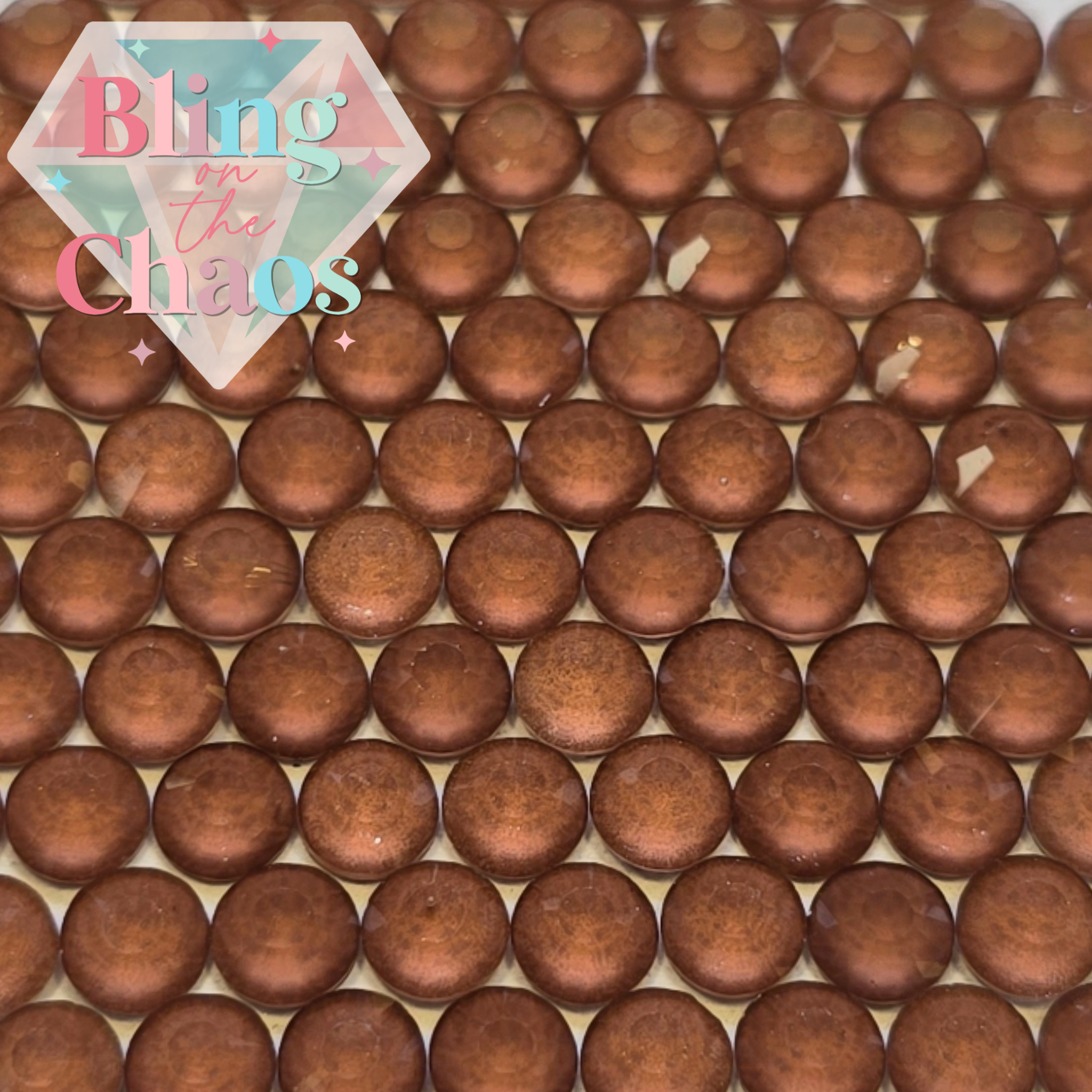 Mocha Mousse Rhinestone