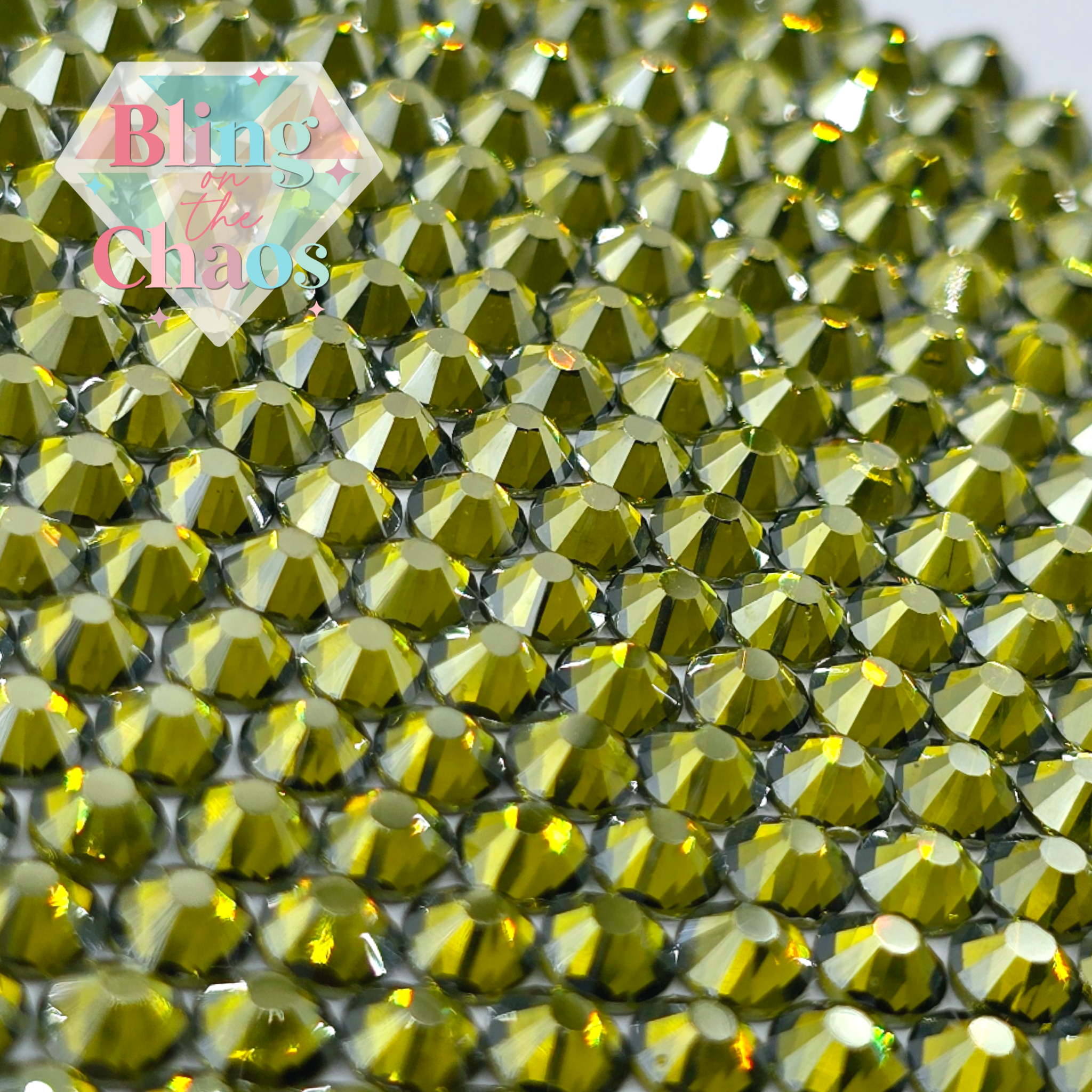 Olivine Luster Rhinestone