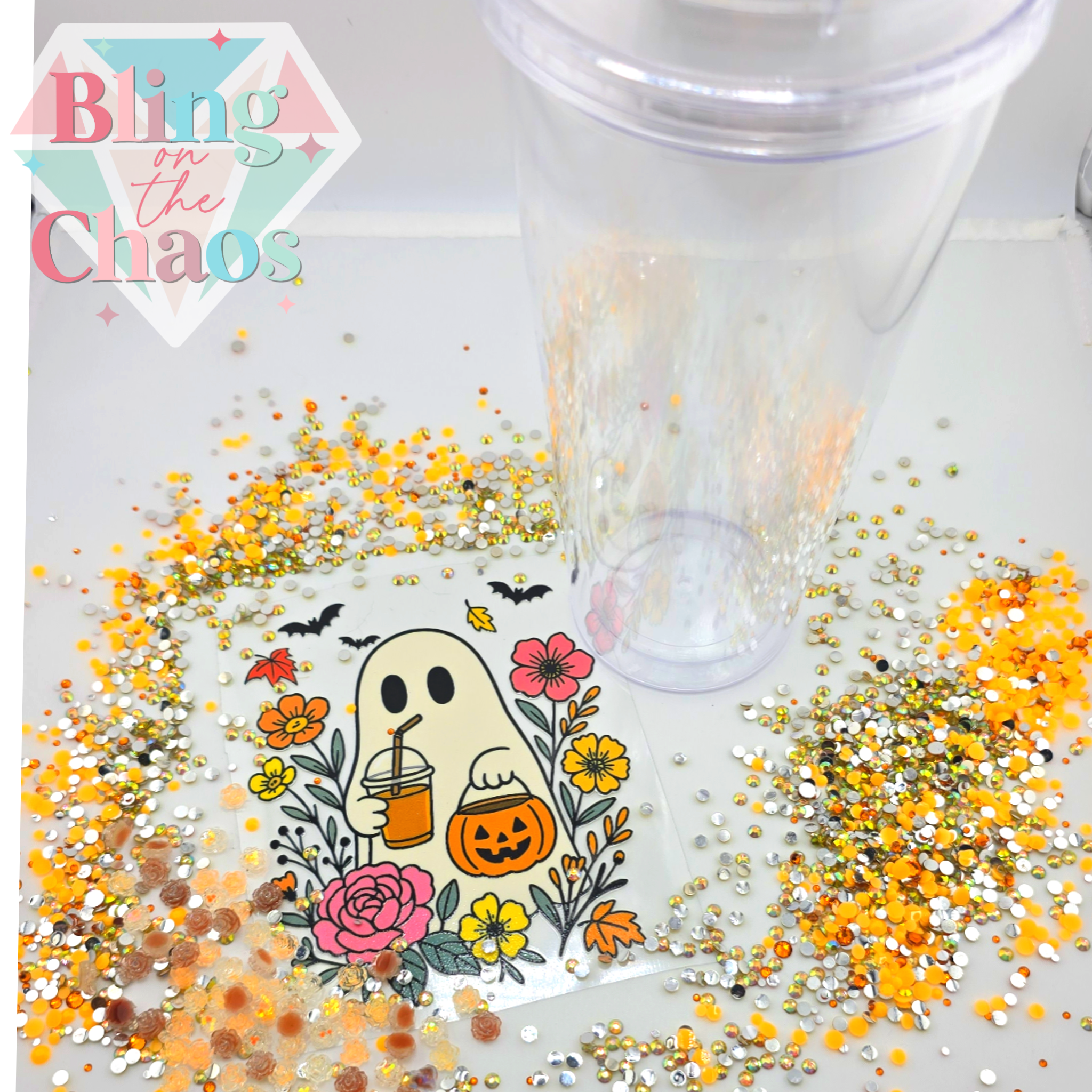 Summerween Acrylic Dome Tumbler