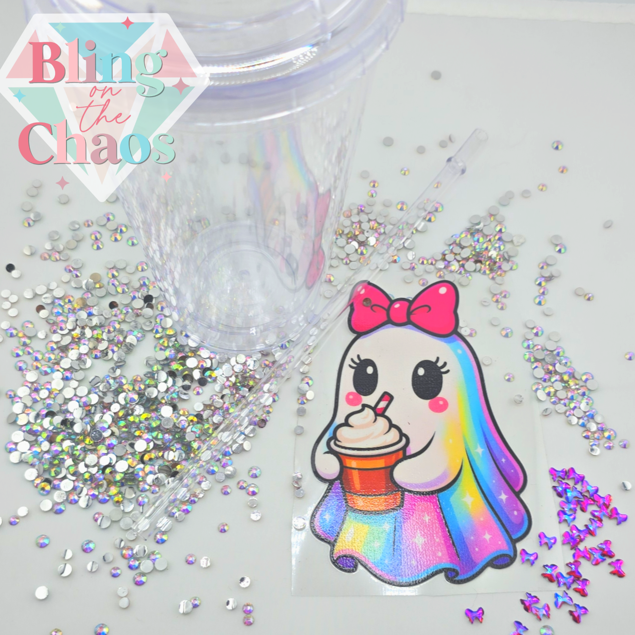 Summerween Swirl Lid Tumbler