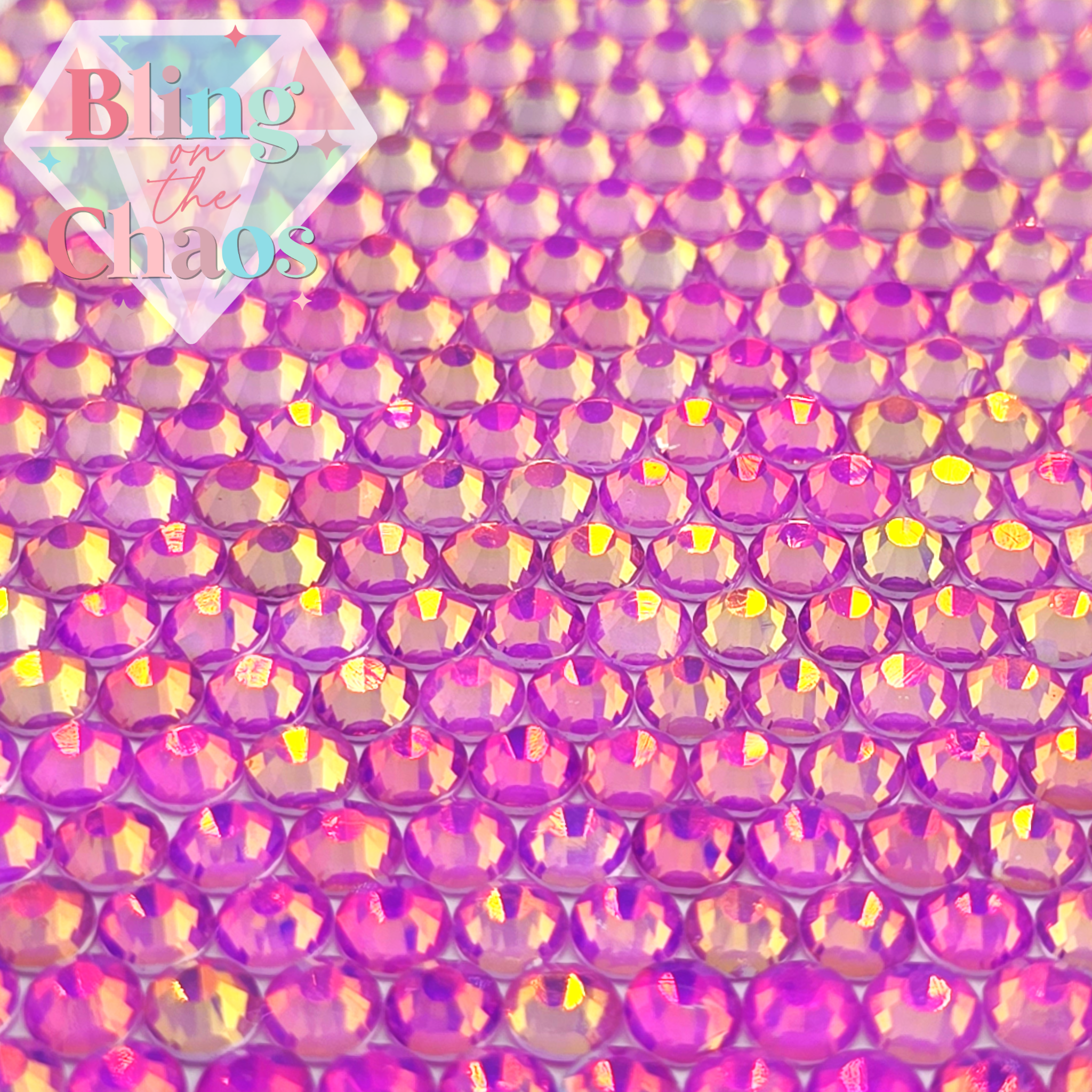 Vivid Purple Mocha Opal