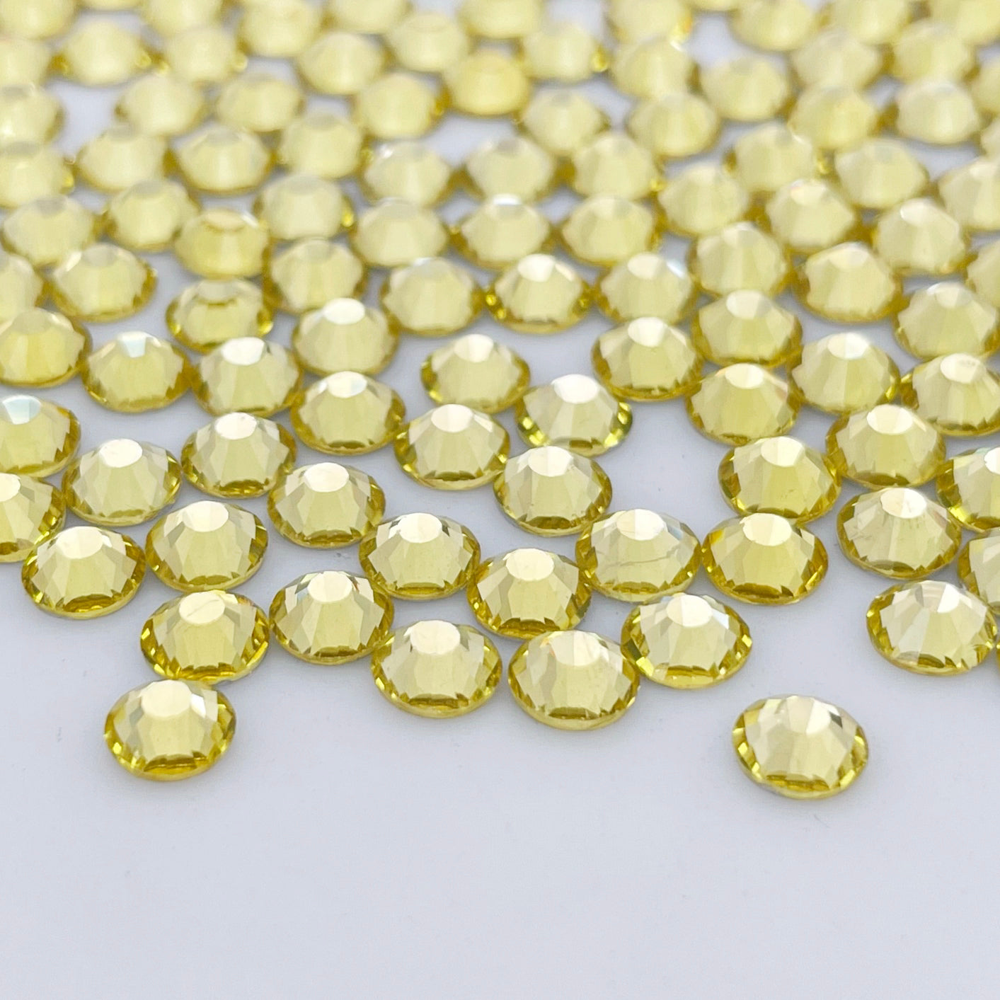 Citrine Glass Rhinestones