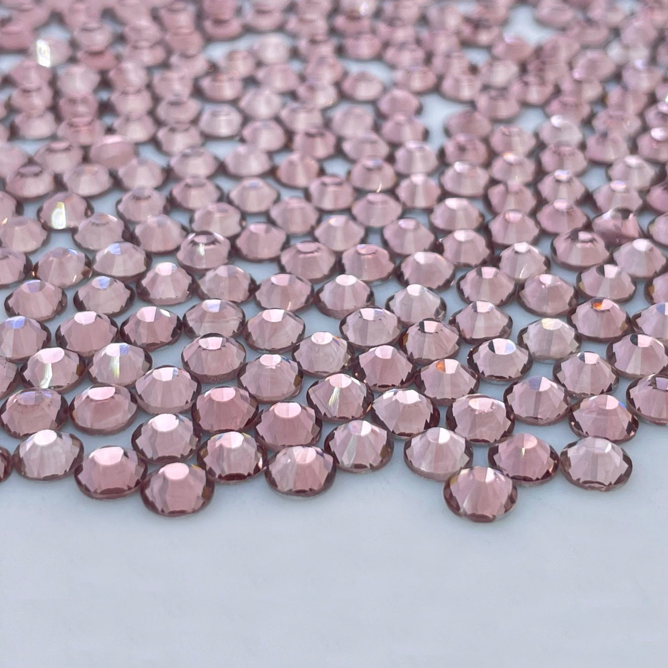 Lt. Amethyst Glass Rhinestones