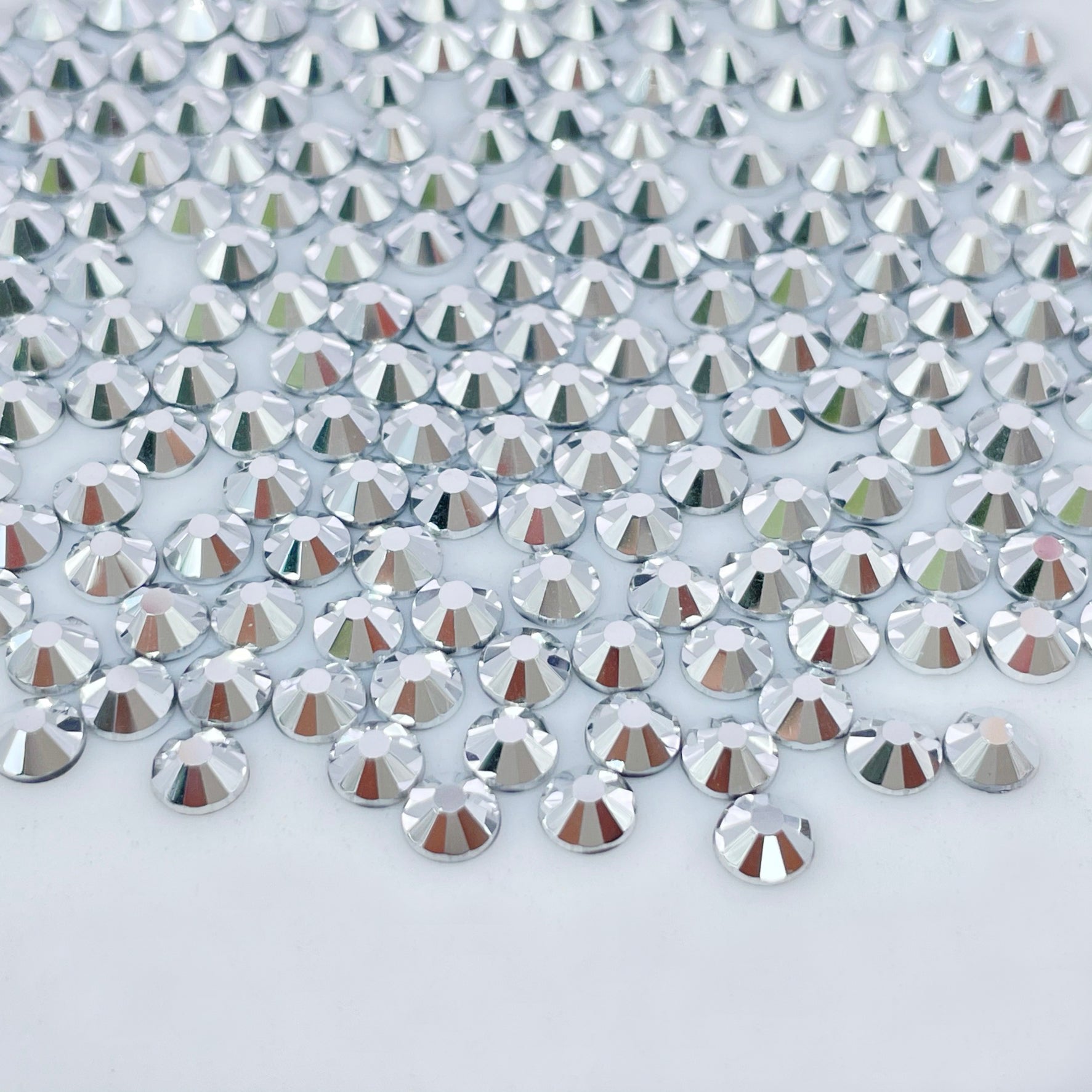 Silver Glass Rhinestones