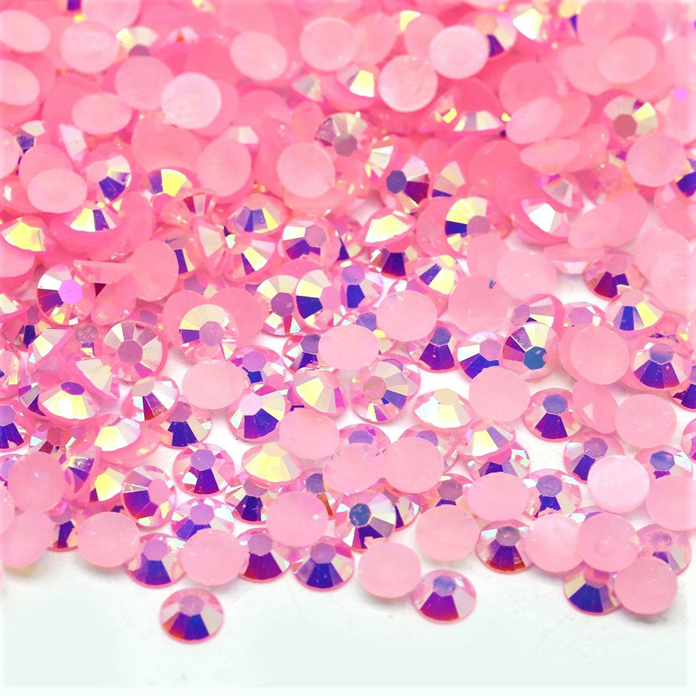 Sparkling Ros Jelly Rhinestones