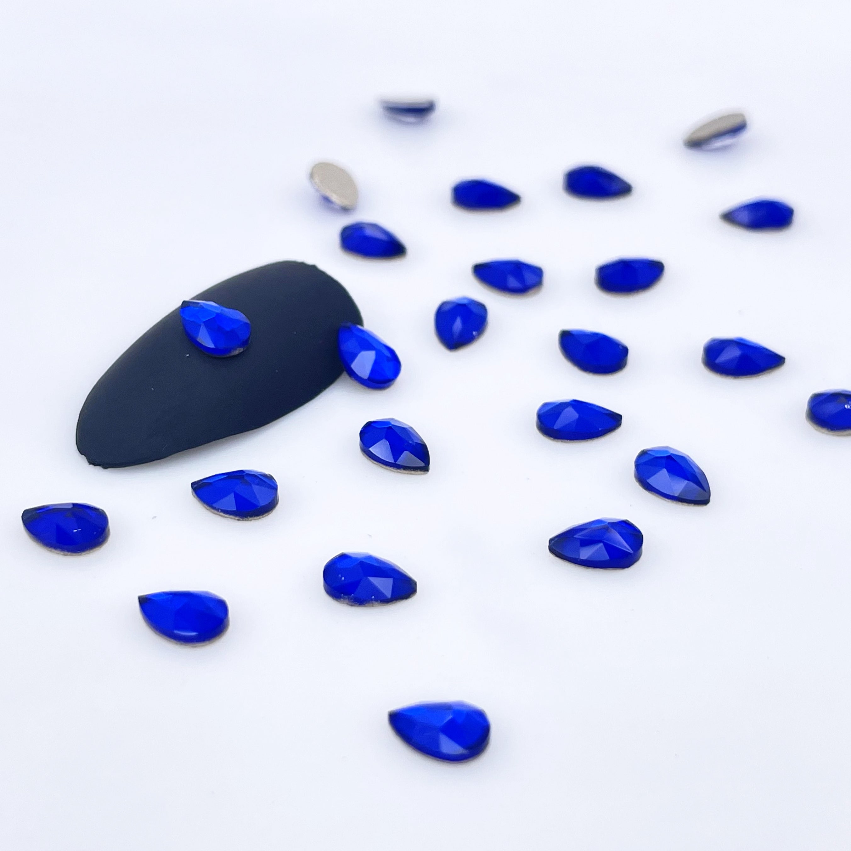 4*6 Tear Drop Glass Rhinestones