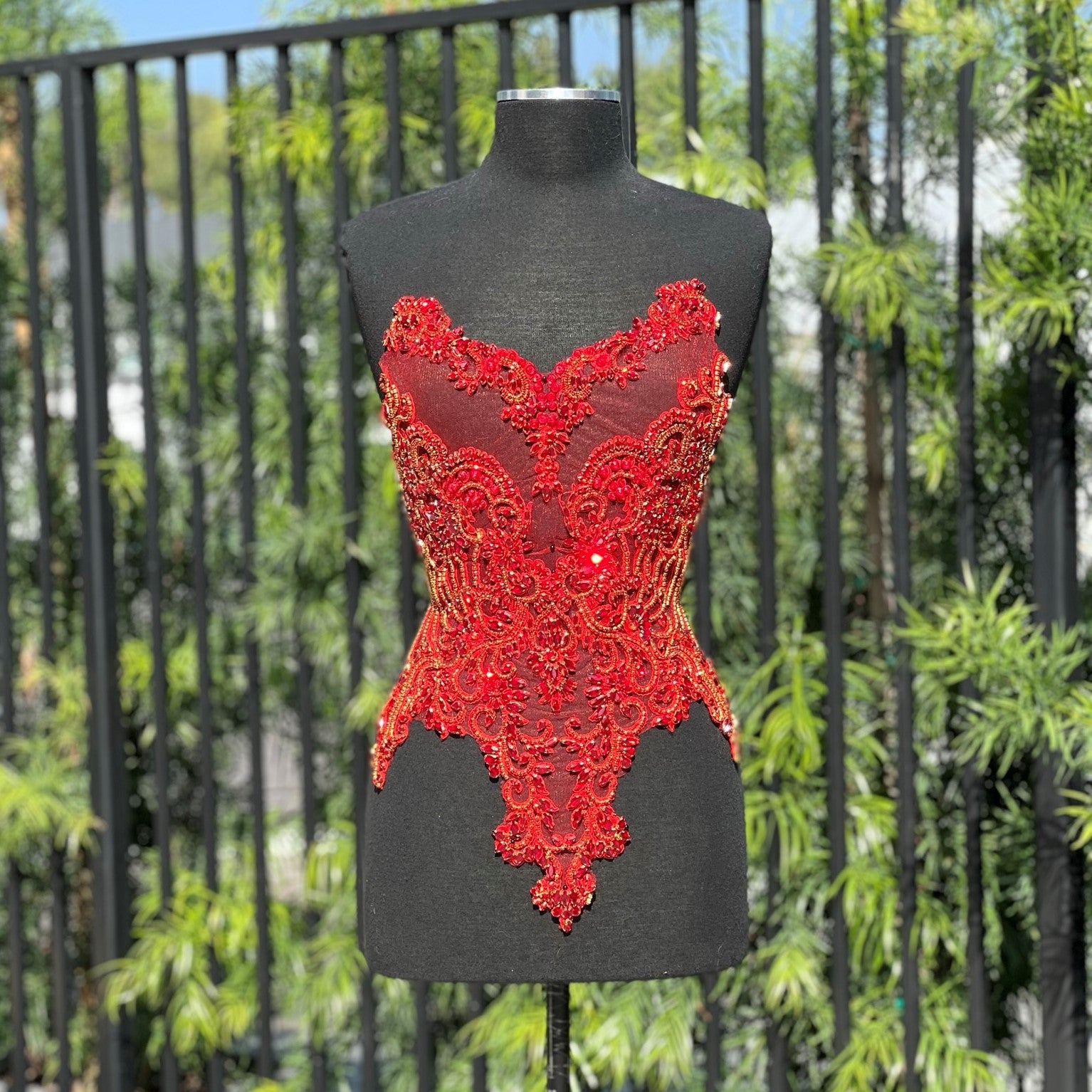 Jasmine Rhinestone Bodice