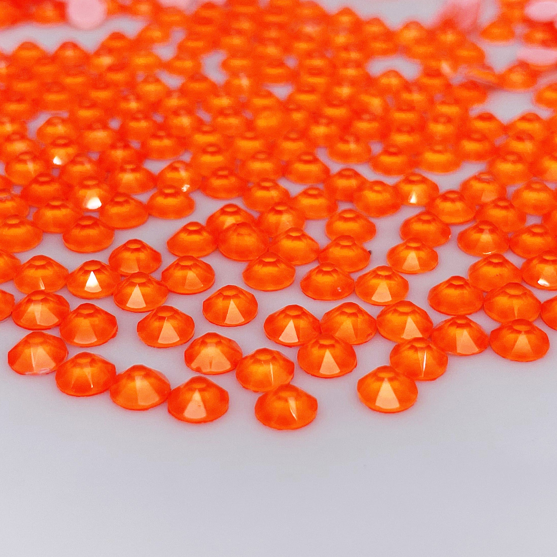 Neon Hyacinth Glass Rhinestones