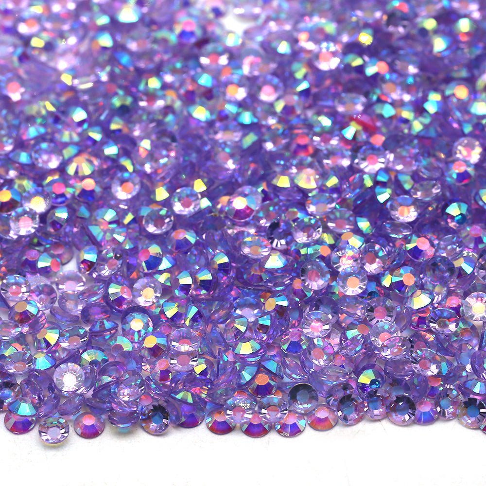 Purple AB TP Jelly Rhinestones