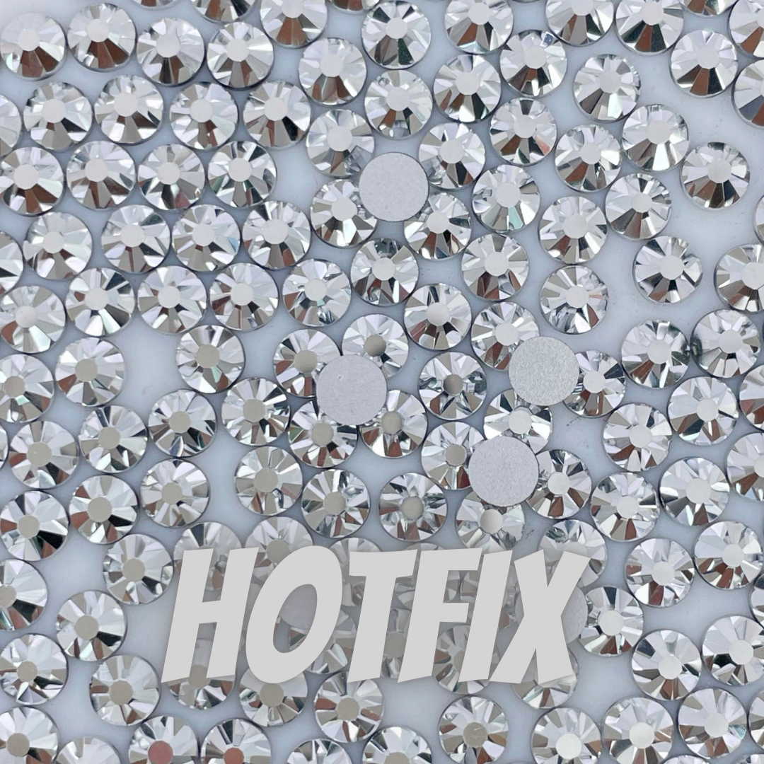 Silver Hotfix Rhinestones