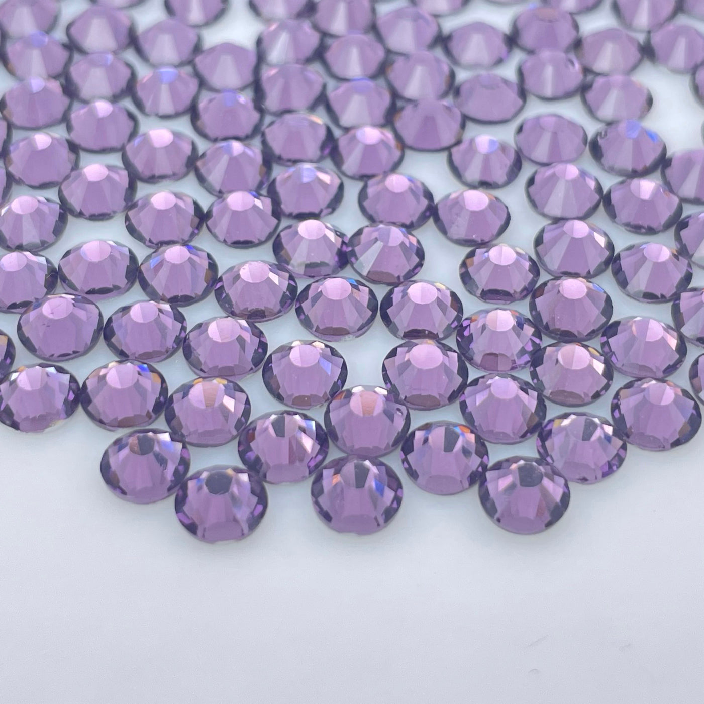 Violet Glass Rhinestones