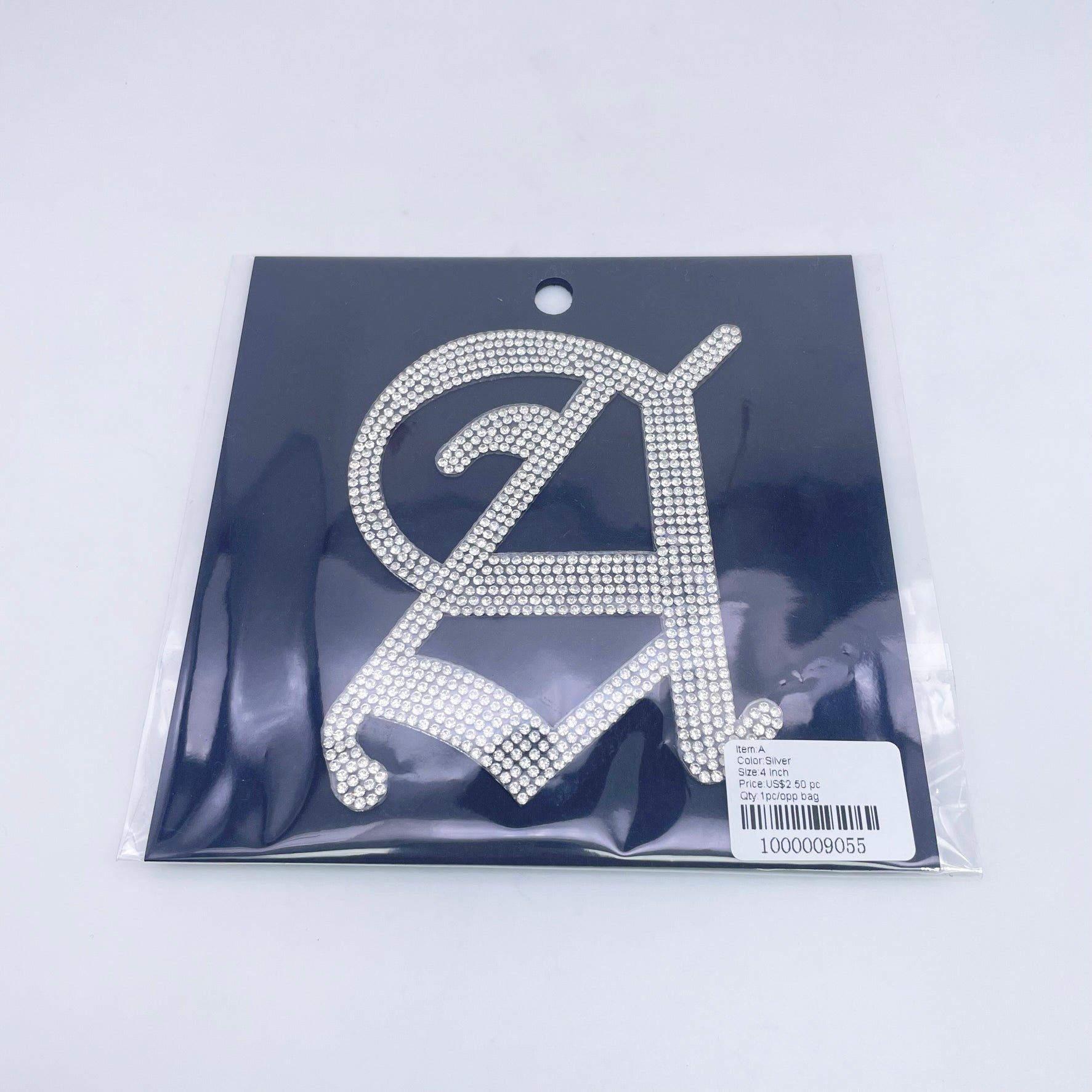 4" Old English Crystal letters