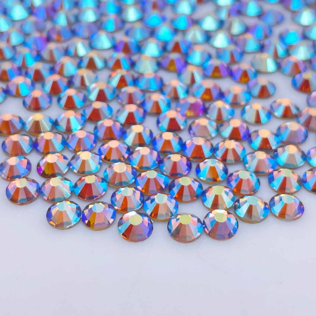 Lt. Topaz AB Glass Rhinestones
