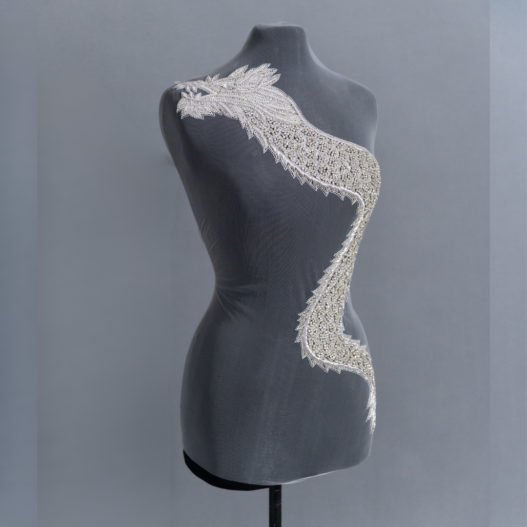 Rhinestone Dragon Applique