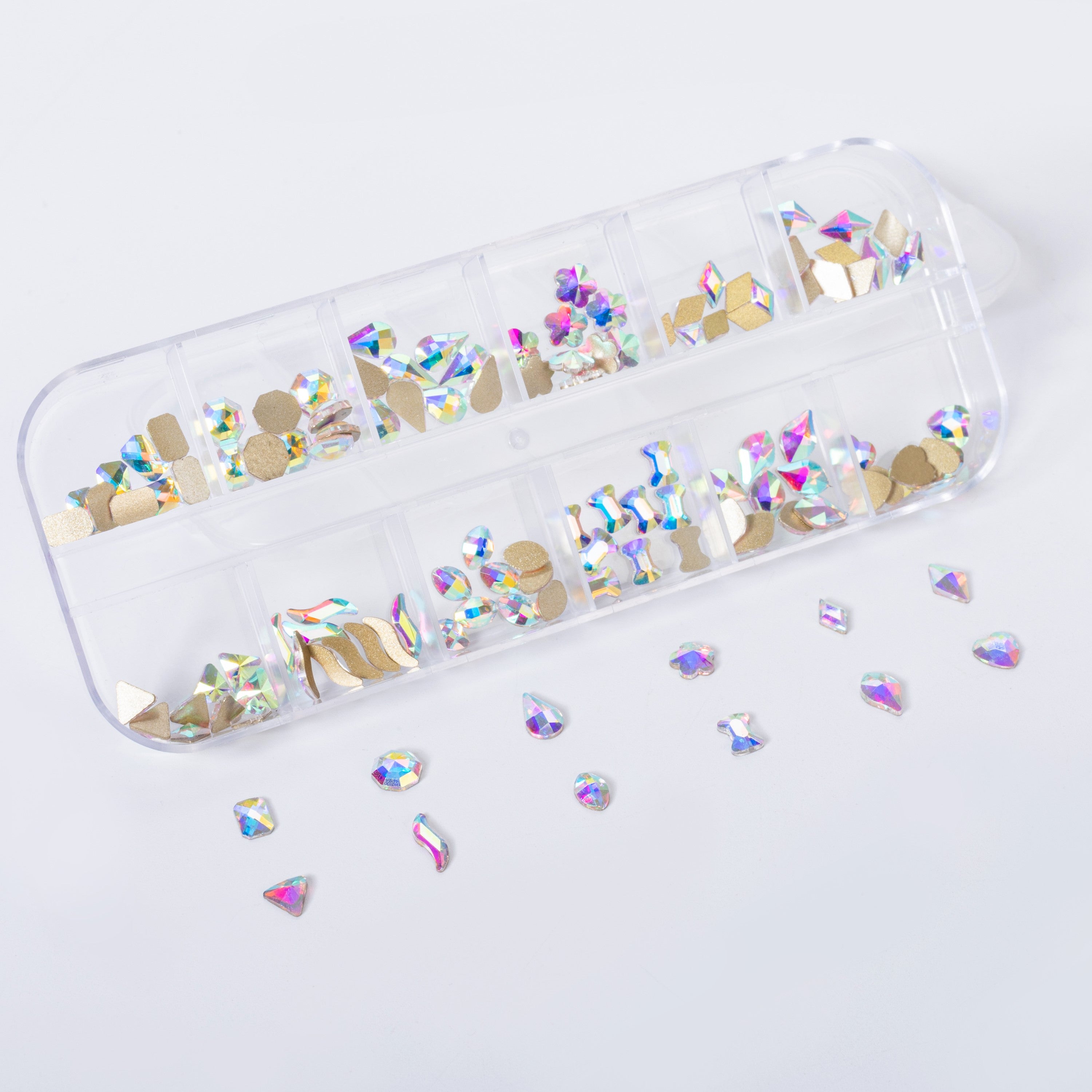 120PCS AB Glass Nail Art Rhinestone kit | NK-3
