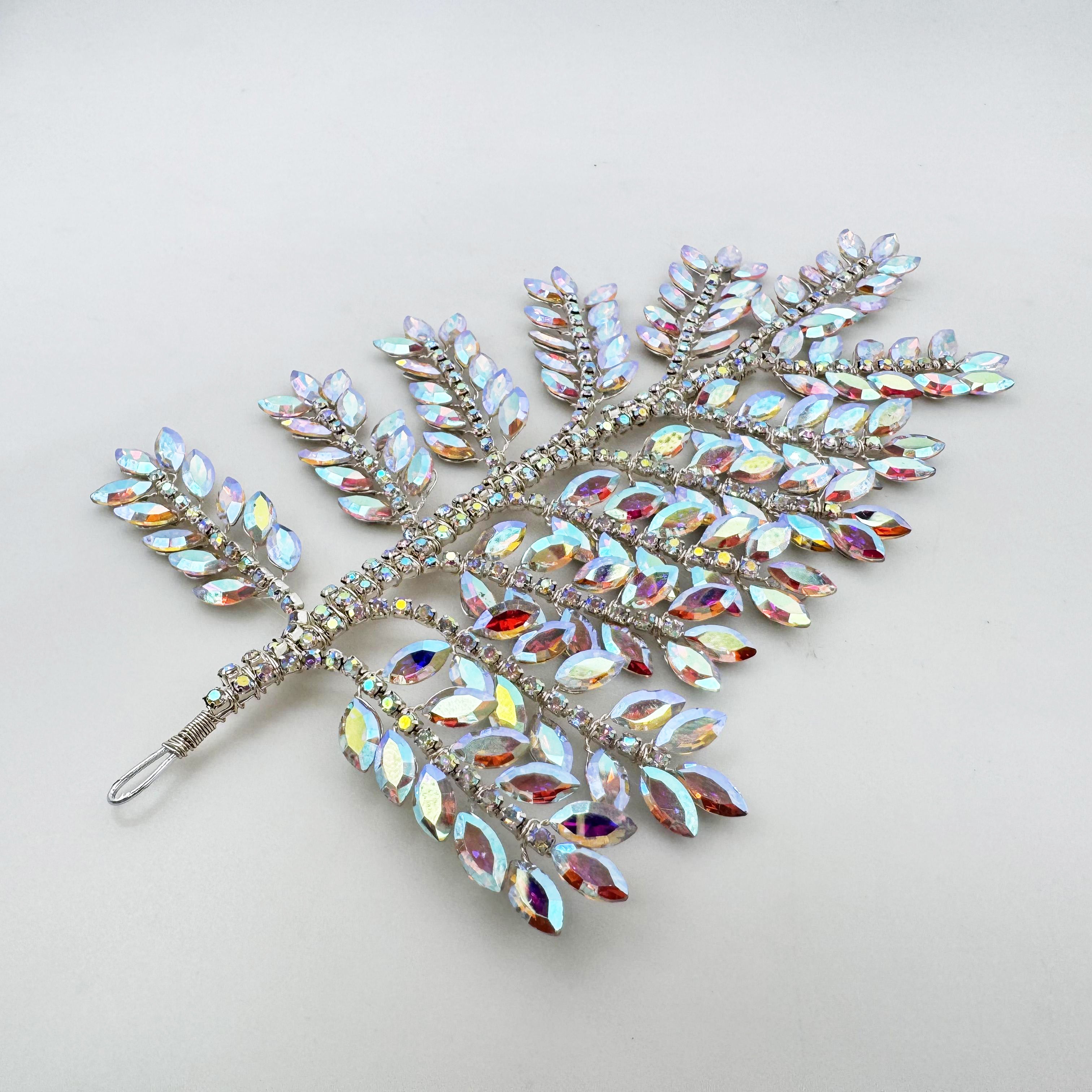 Leaf Rhinestone Applique | BH-14