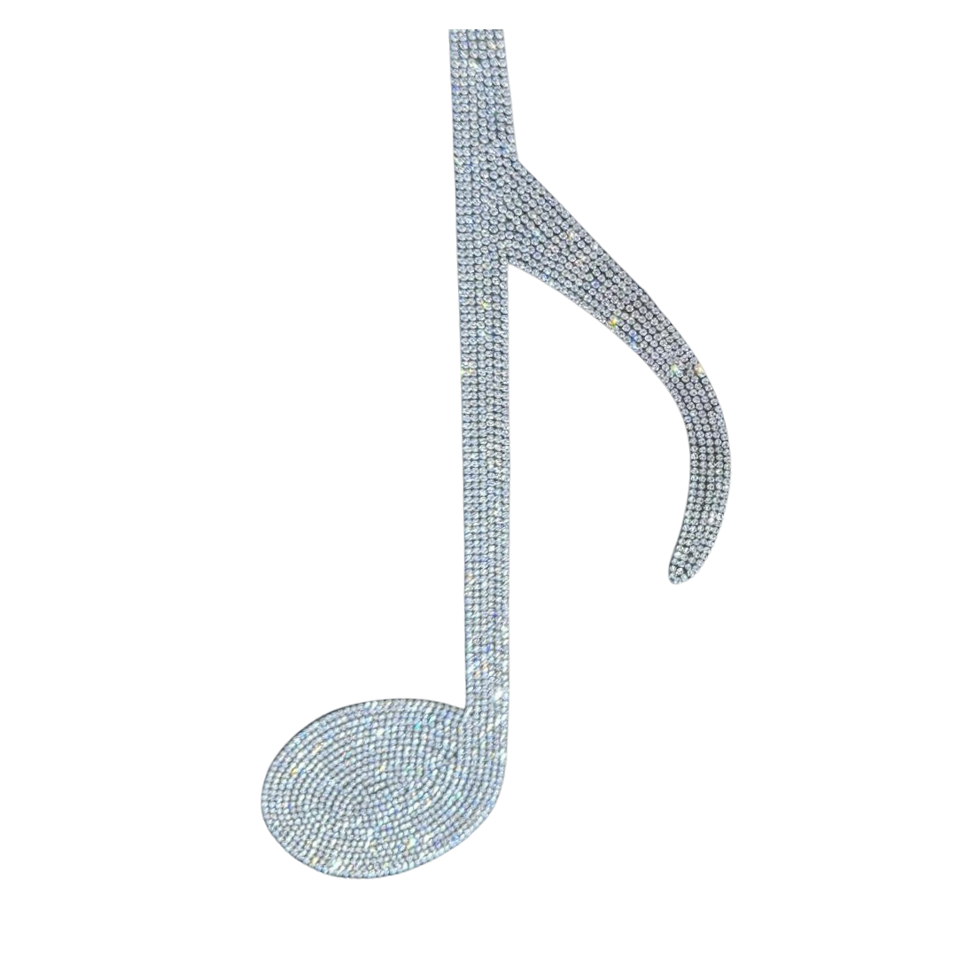 Music Note Hotfix Applique BG-98