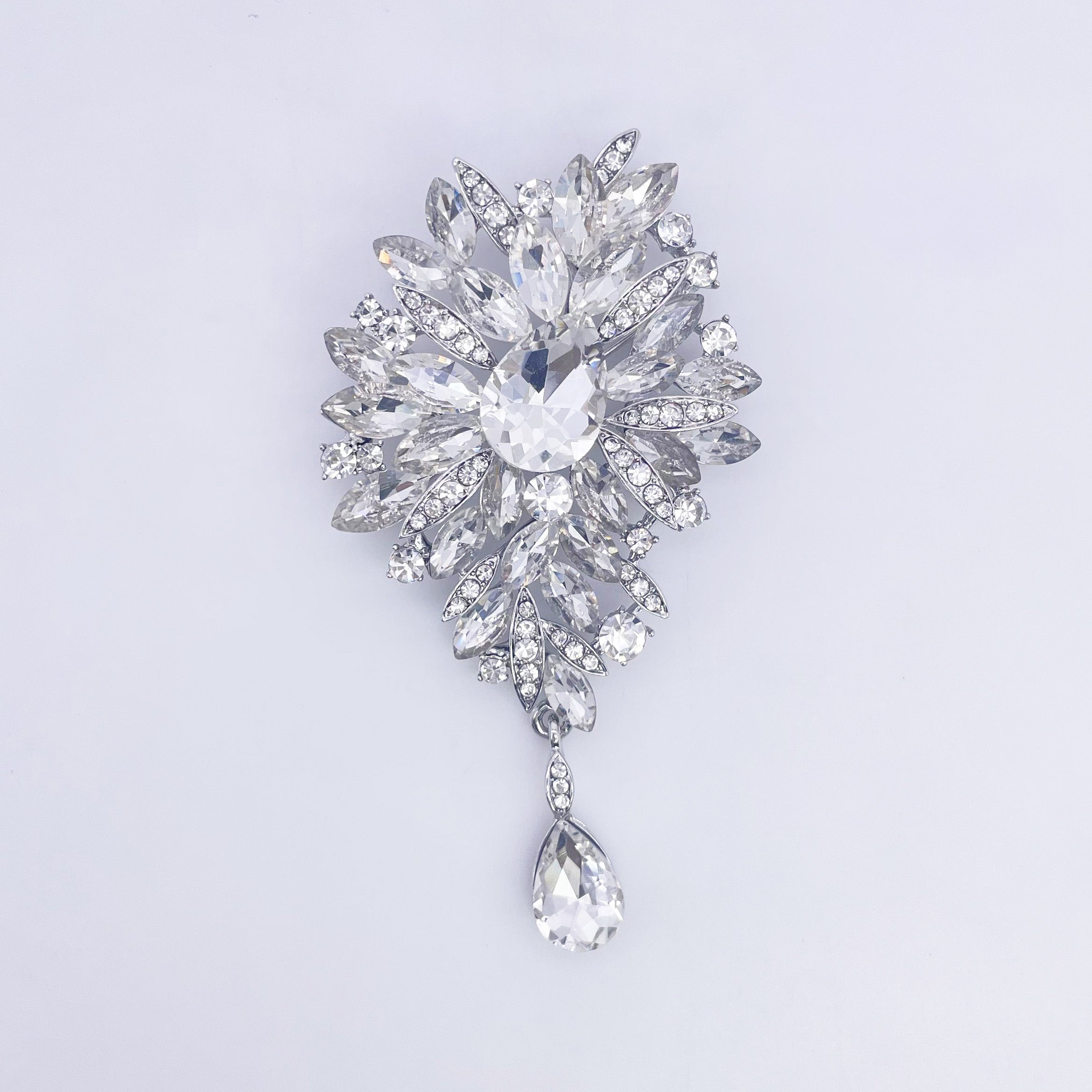 Rhinestone Brooch | BRH-28