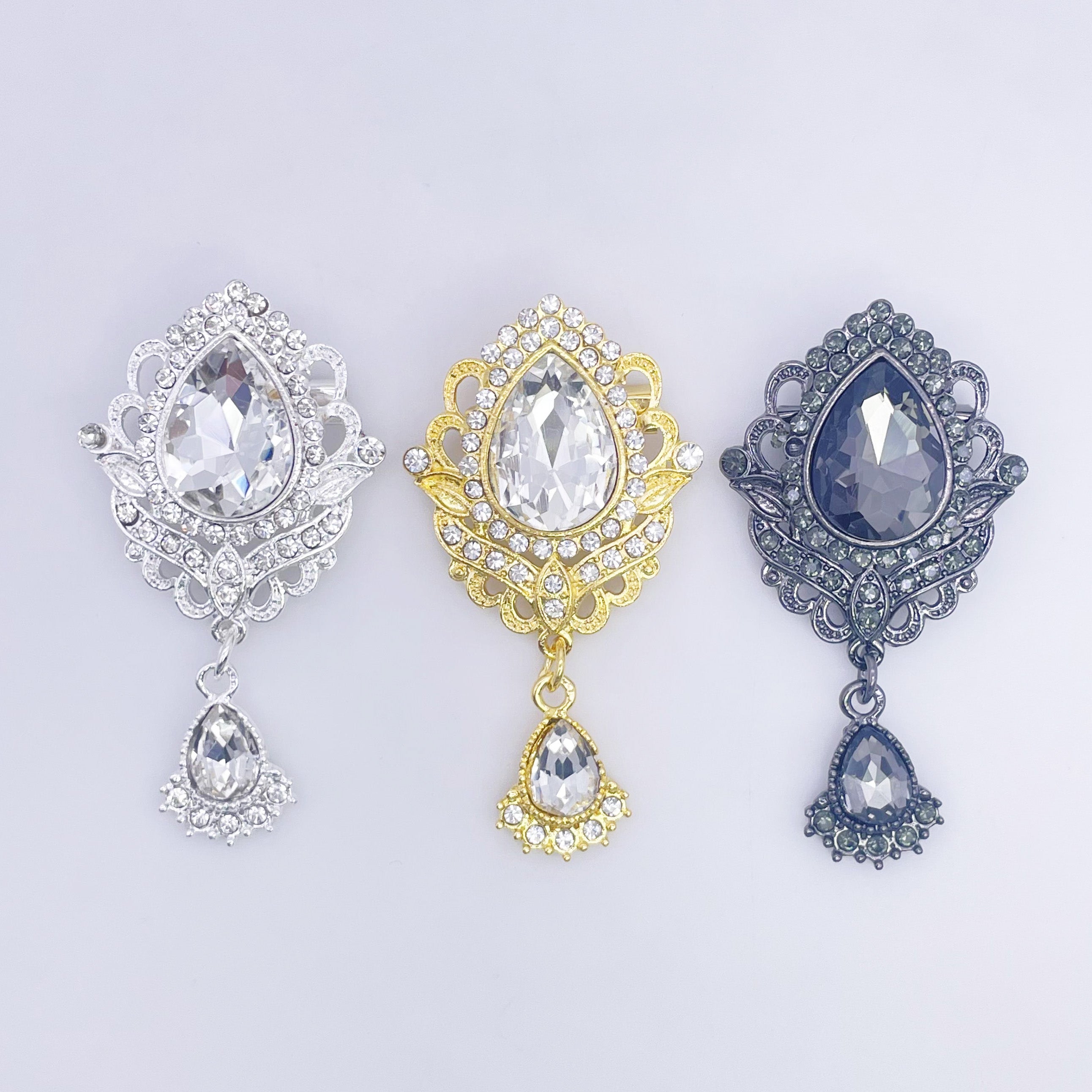 Rhinestone Brooch | BRH-39