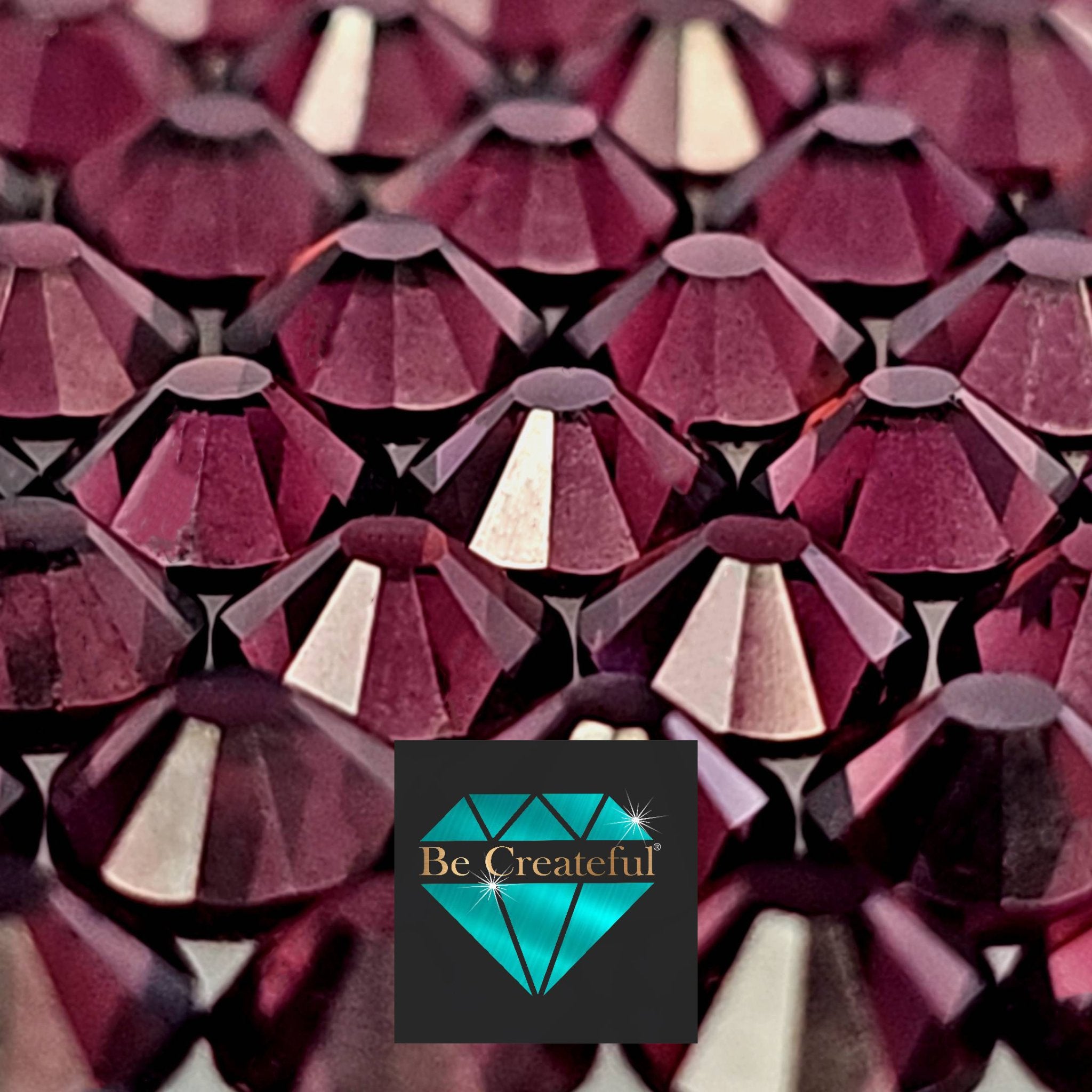 Amethyst LUXE Hotfix Rhinestones