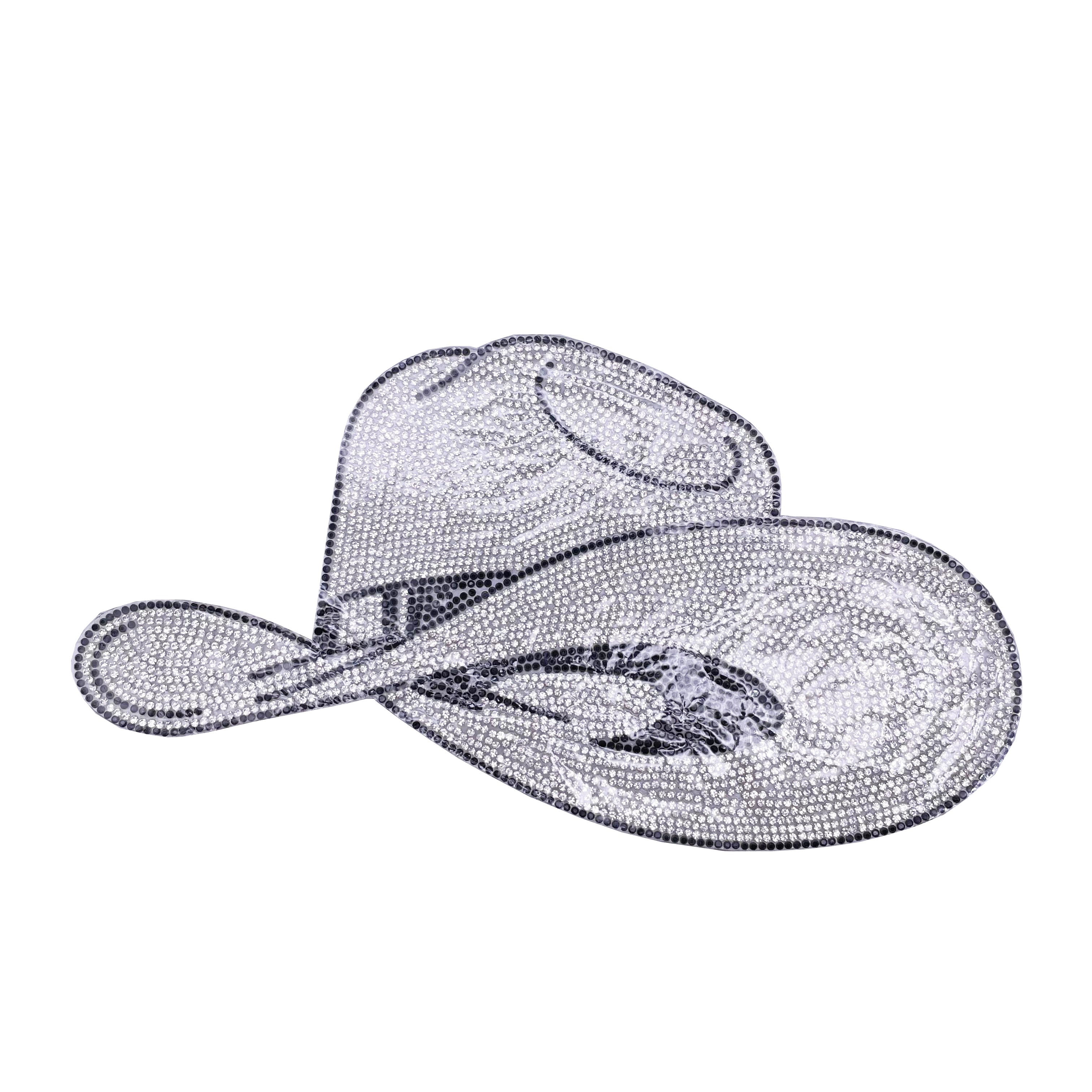 Cowboy Hat Rhinestone Applique
