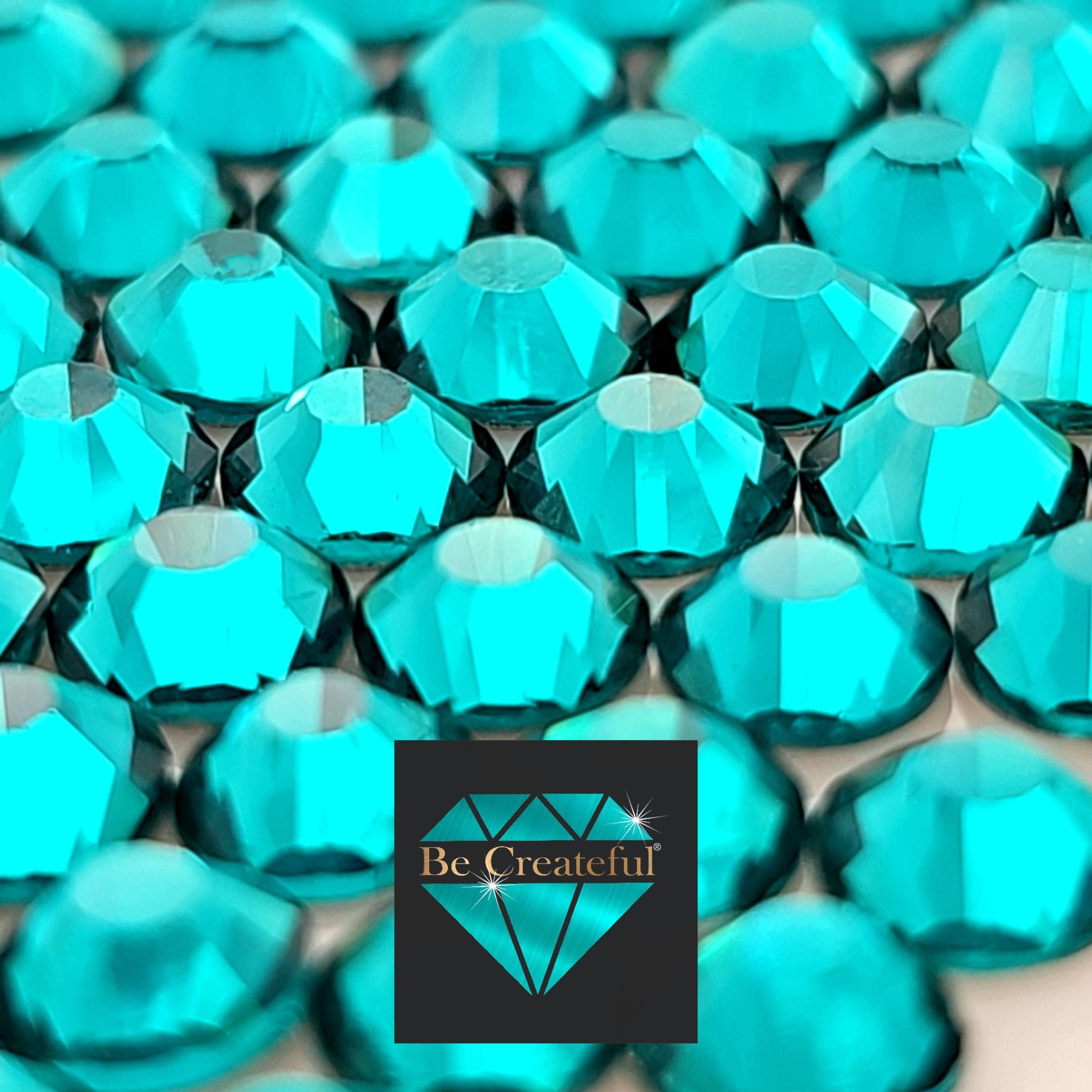 Peacock LUXE HOTFIX Rhinestones