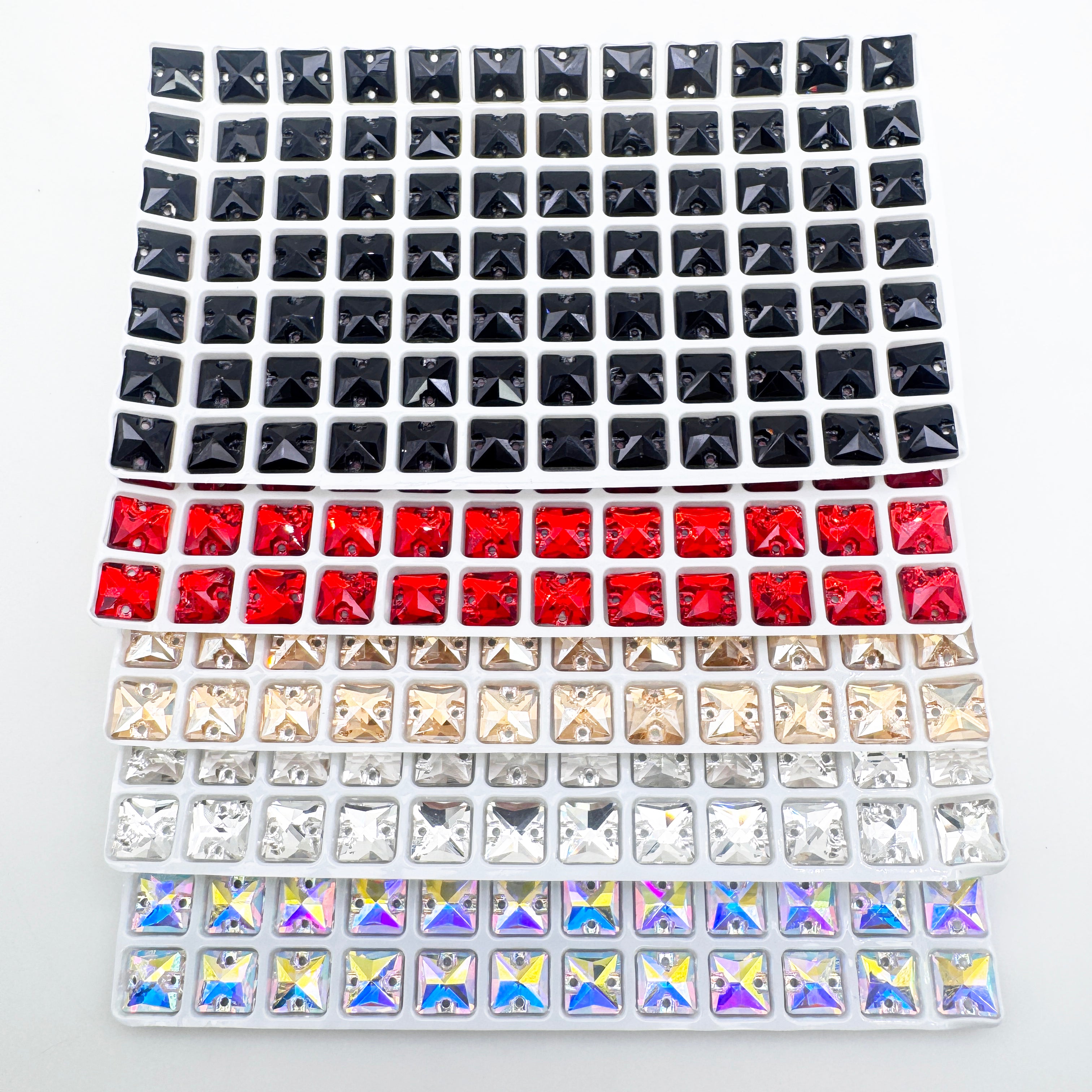 Square | 8*8mm | Flatback Rhinestones